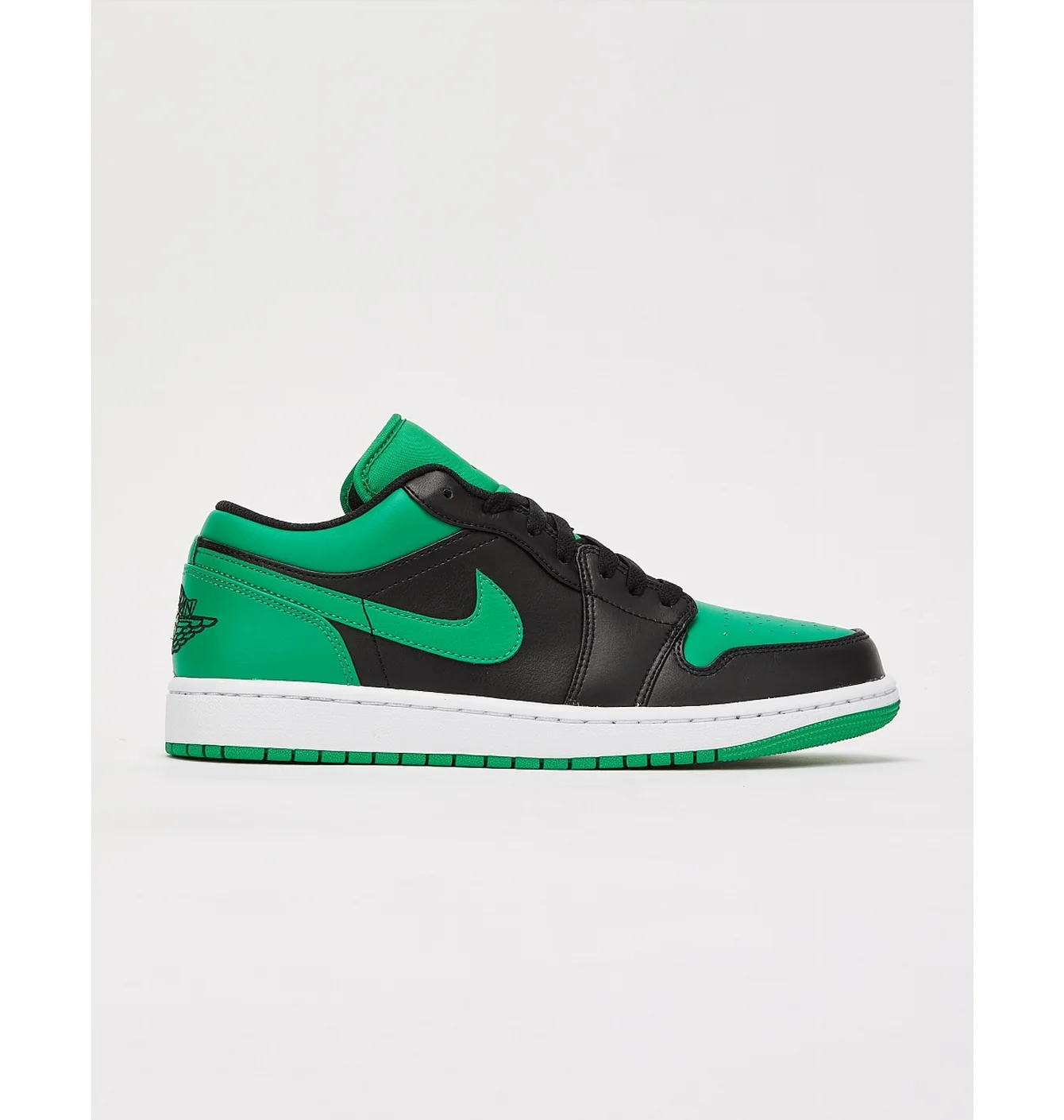 Кросівки чоловічі Air Jordan 1 Low Black/Green 553558-065