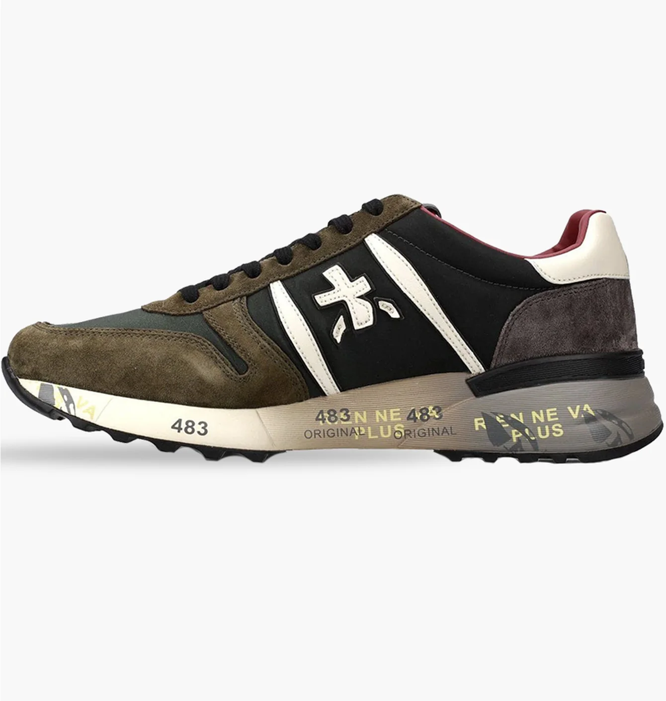 Кросівки чоловічі Premiata Lander 6905 Olive LANDER-6905