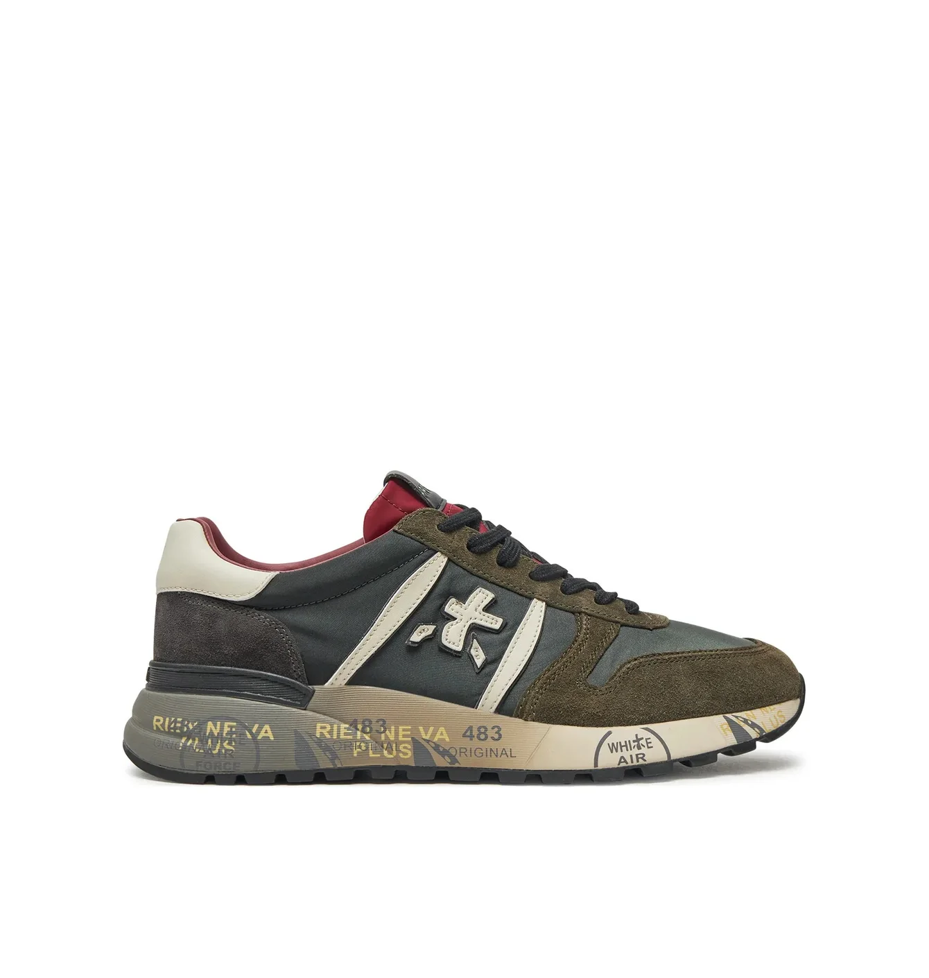 Кросівки чоловічі Premiata Lander 6905 Olive LANDER-6905
