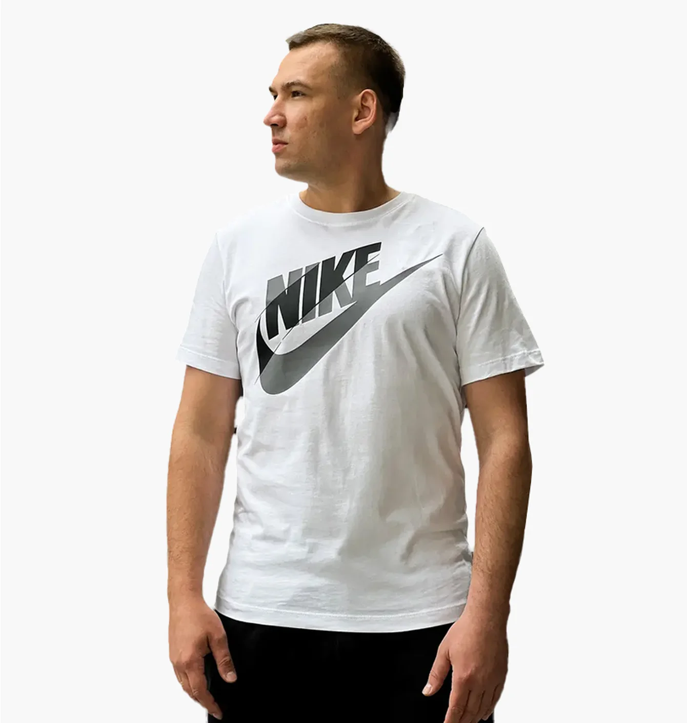Футболка чоловіча Puma Air Block Futura Logo T-Shirt White BQ5946-101