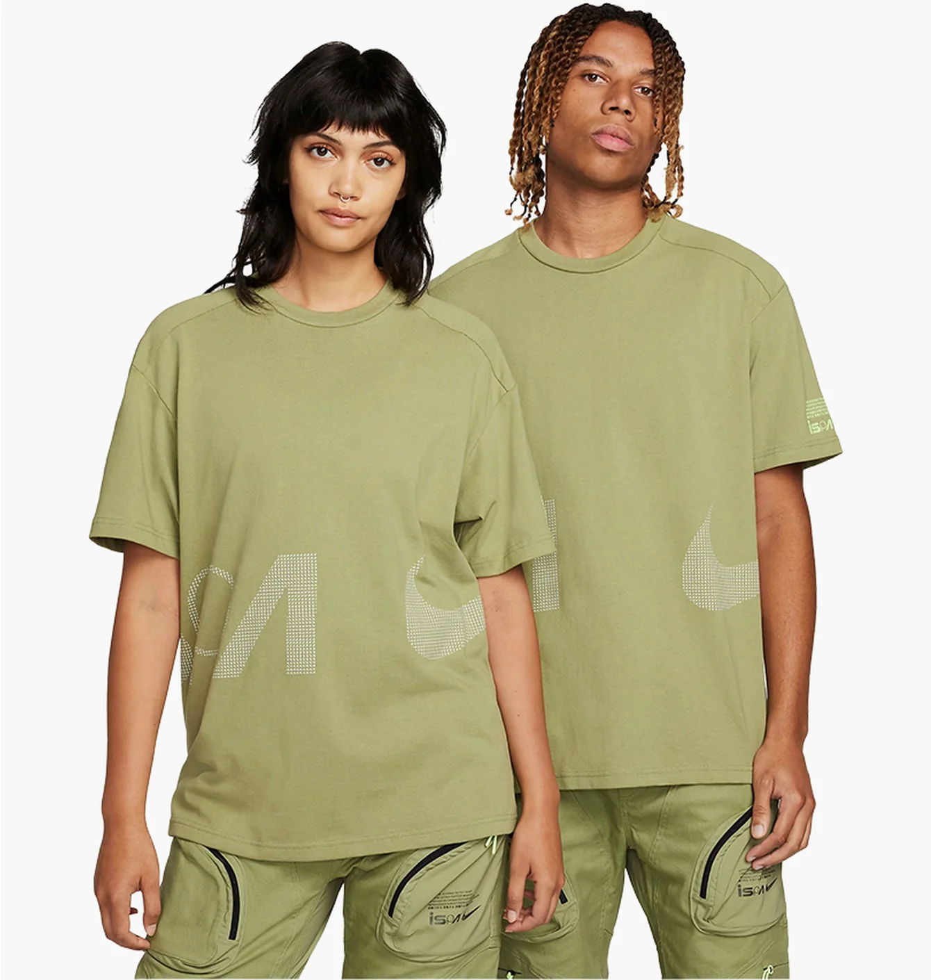 Футболка унісекс Nike Ispa Short-Sleeve T-Shirt Olive FD7856-334