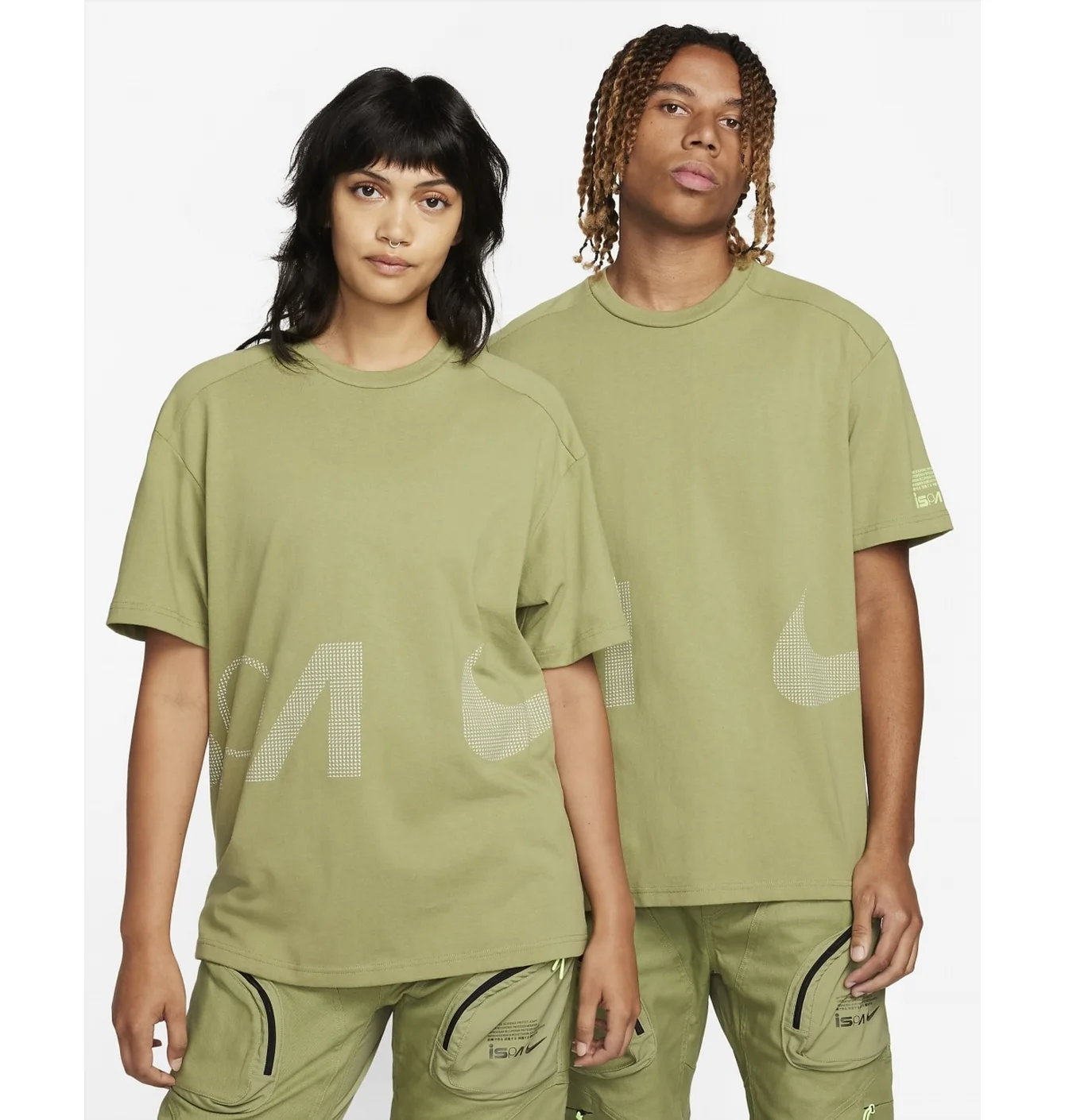 Футболка унісекс Nike Ispa Short-Sleeve T-Shirt Olive FD7856-334