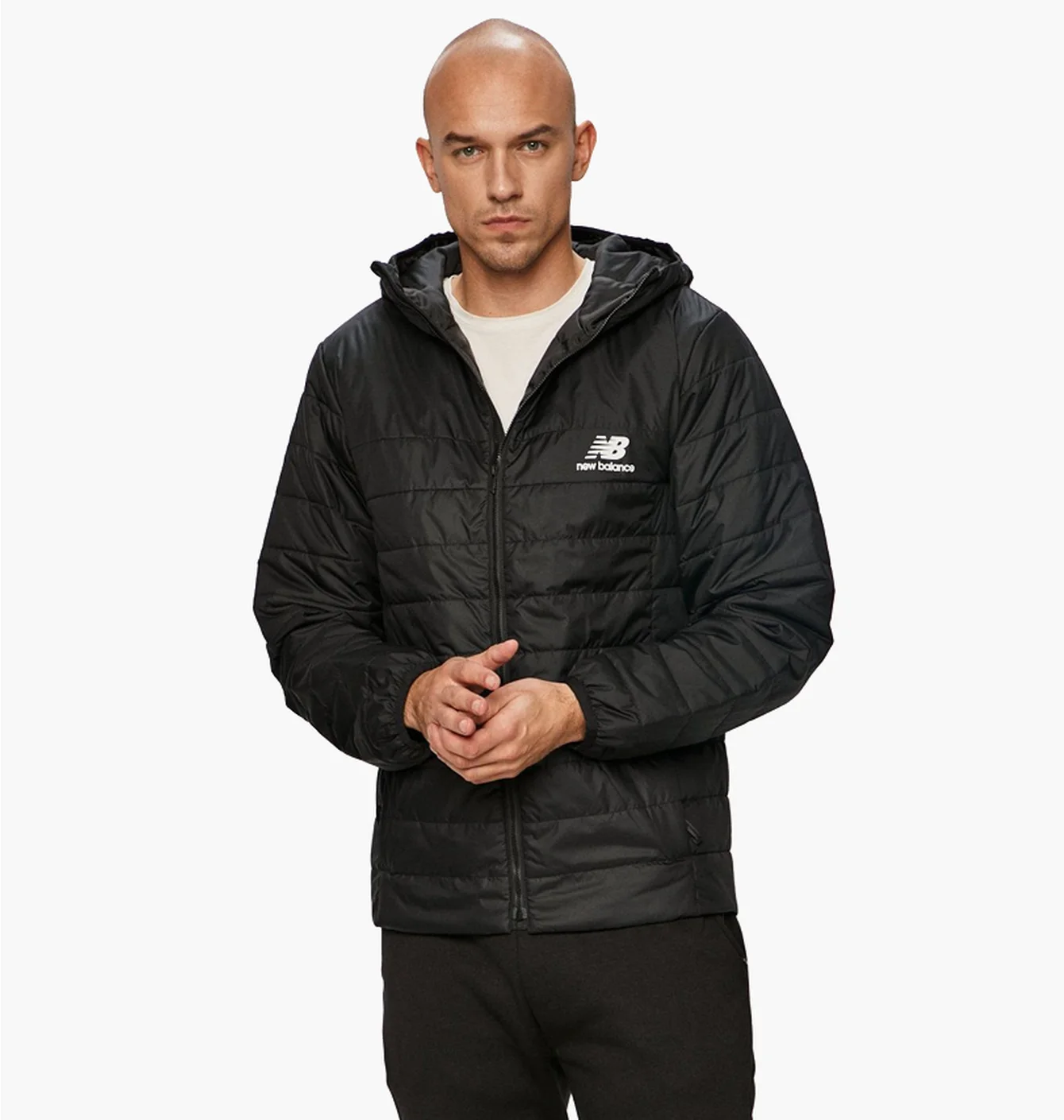 Куртка чоловіча New Balance Team Base Black Mj03524Bk