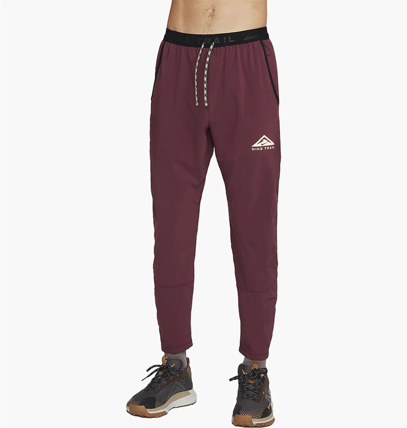Штани чоловічі Nike Trail Dawn Range Dri-Fit Running Pants Bordo DX0855-681