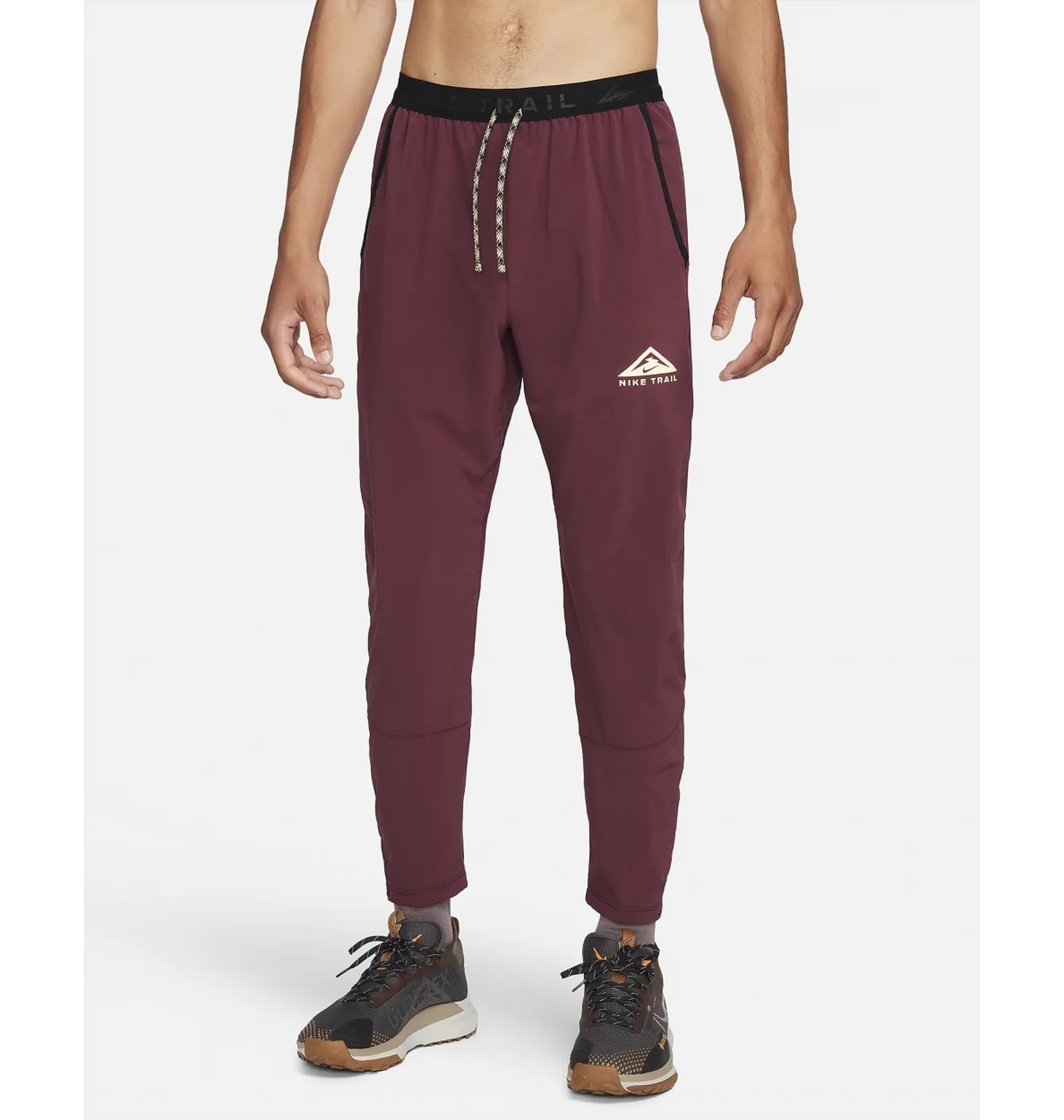 Штани чоловічі Nike Trail Dawn Range Dri-Fit Running Pants Bordo DX0855-681