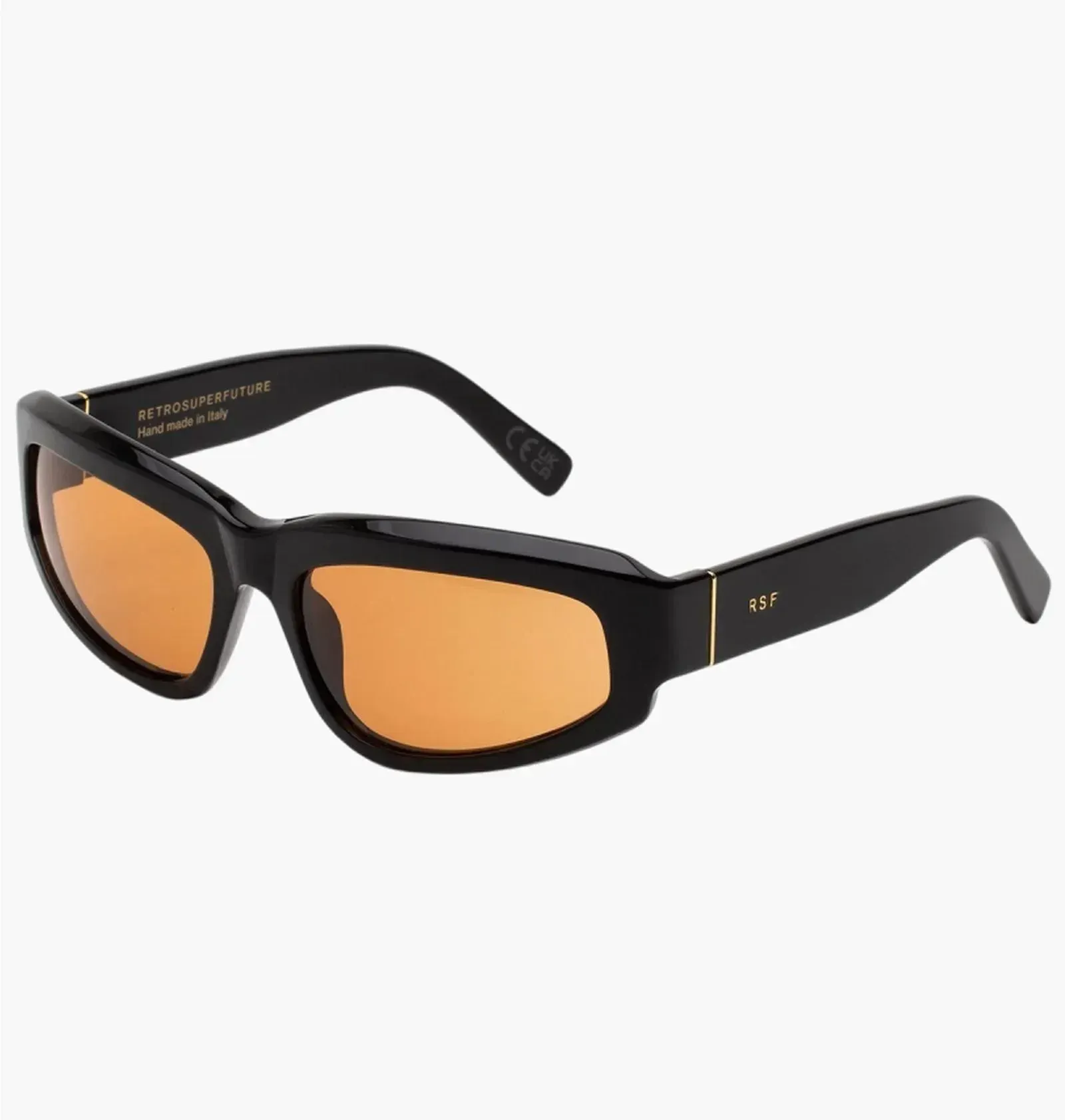 Сонцезахисні окуляри Retrosuperfuture Motore Refined Black/Brown (2JQ)