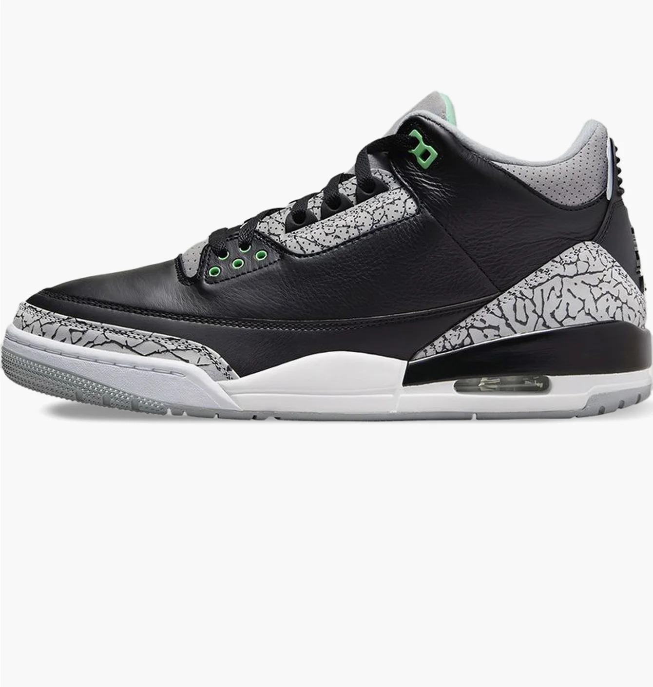 Кросівки чоловічі Air Jordan 3 Retro Black/Grey CT8532-031