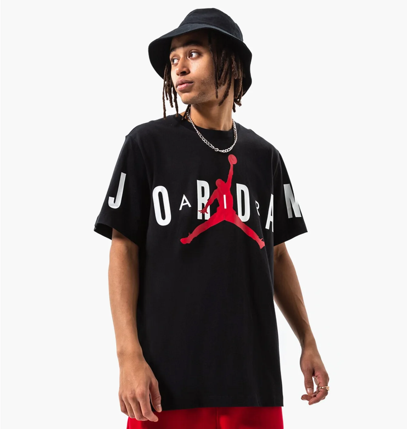 Футболка чоловіча Air Jordan J Jd Air Stretch Ss Crew Black Dv1445-010