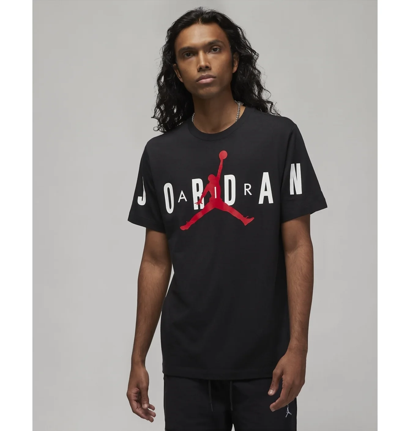 Футболка чоловіча Air Jordan J Jd Air Stretch Ss Crew Black Dv1445-010