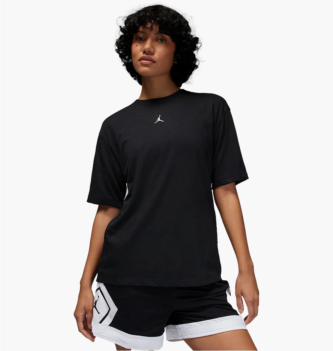 Футболка жіноча Air Jordan Sport Diamond Short-Sleeve Top Black FN5116-010