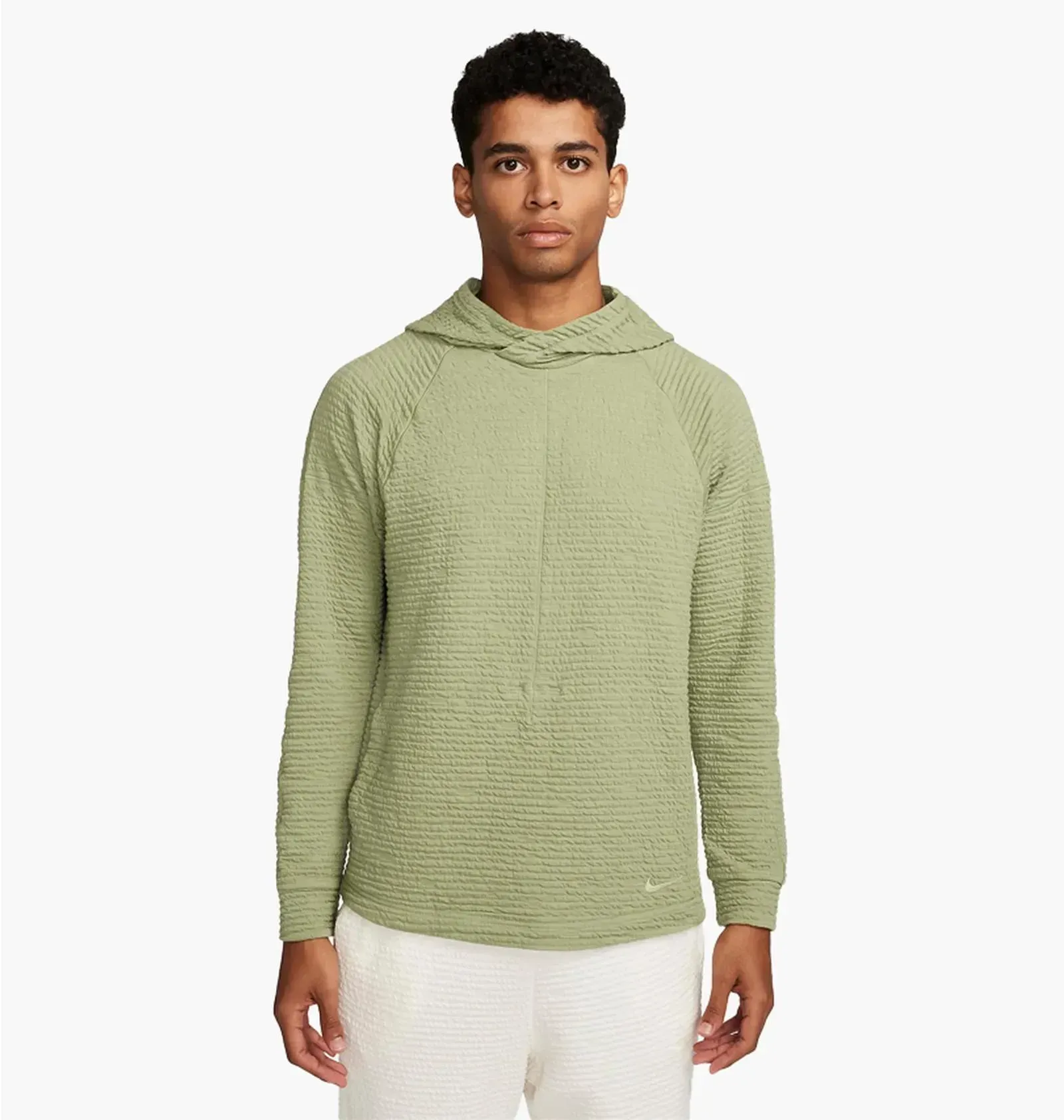 Кофта чоловіча Nike Yoga Dri-Fit Pullover Olive (DV9875-386)