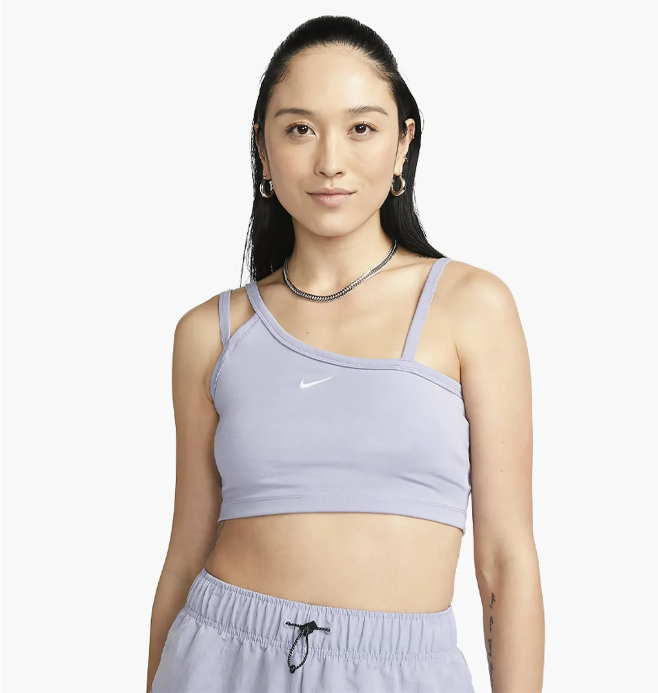 Топ жіночий Nike Nswevrdy Mod Aysm Crop Tank Grey DV7926-519