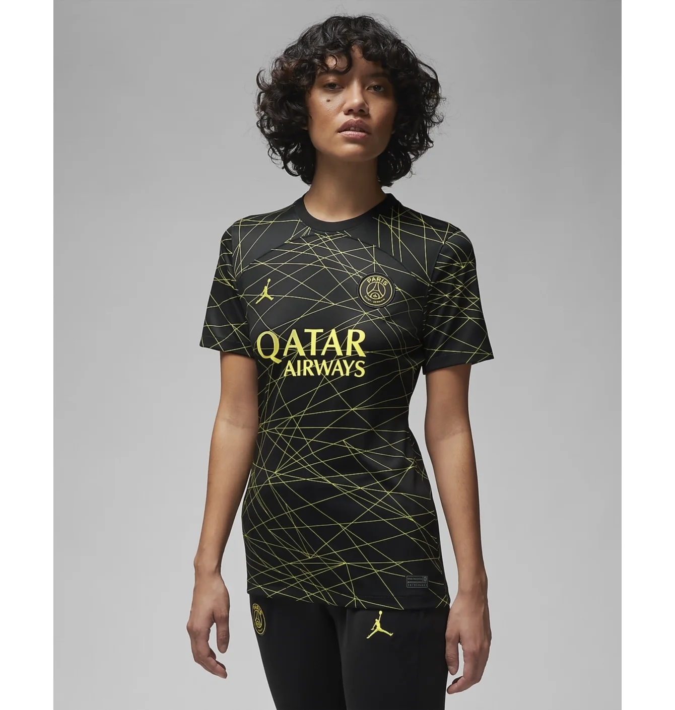 Футболка жіноча Nike Paris Saint-Germain Stadium 2023/24 Black Dr3998-011