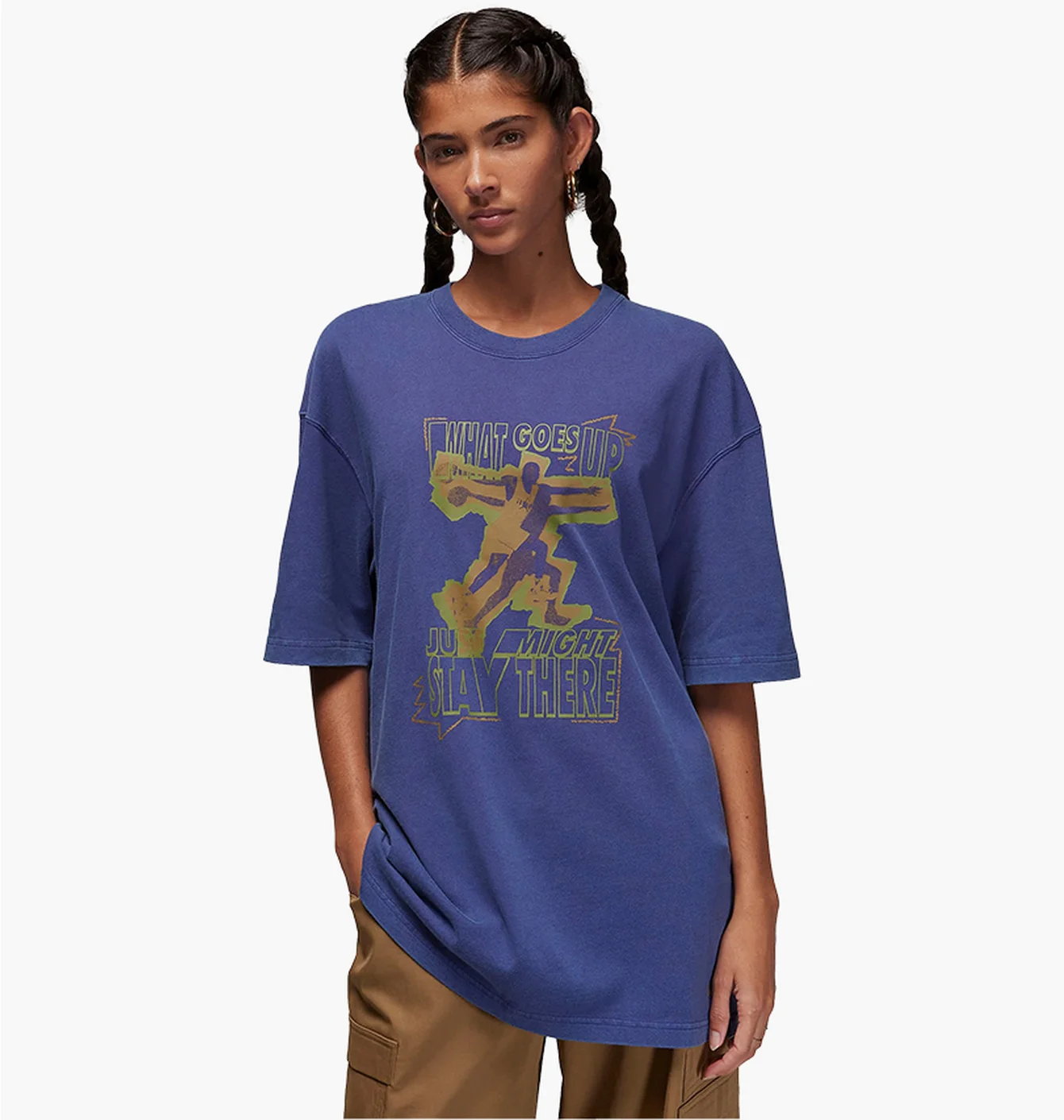 Футболка жіноча Air Jordan Oversized T-Shirt Blue FD7208-502