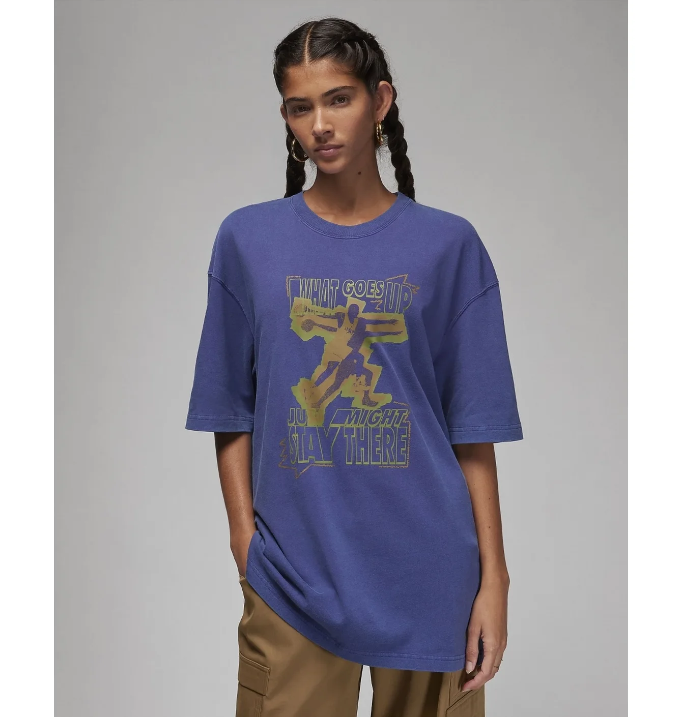 Футболка жіноча Air Jordan Oversized T-Shirt Blue FD7208-502