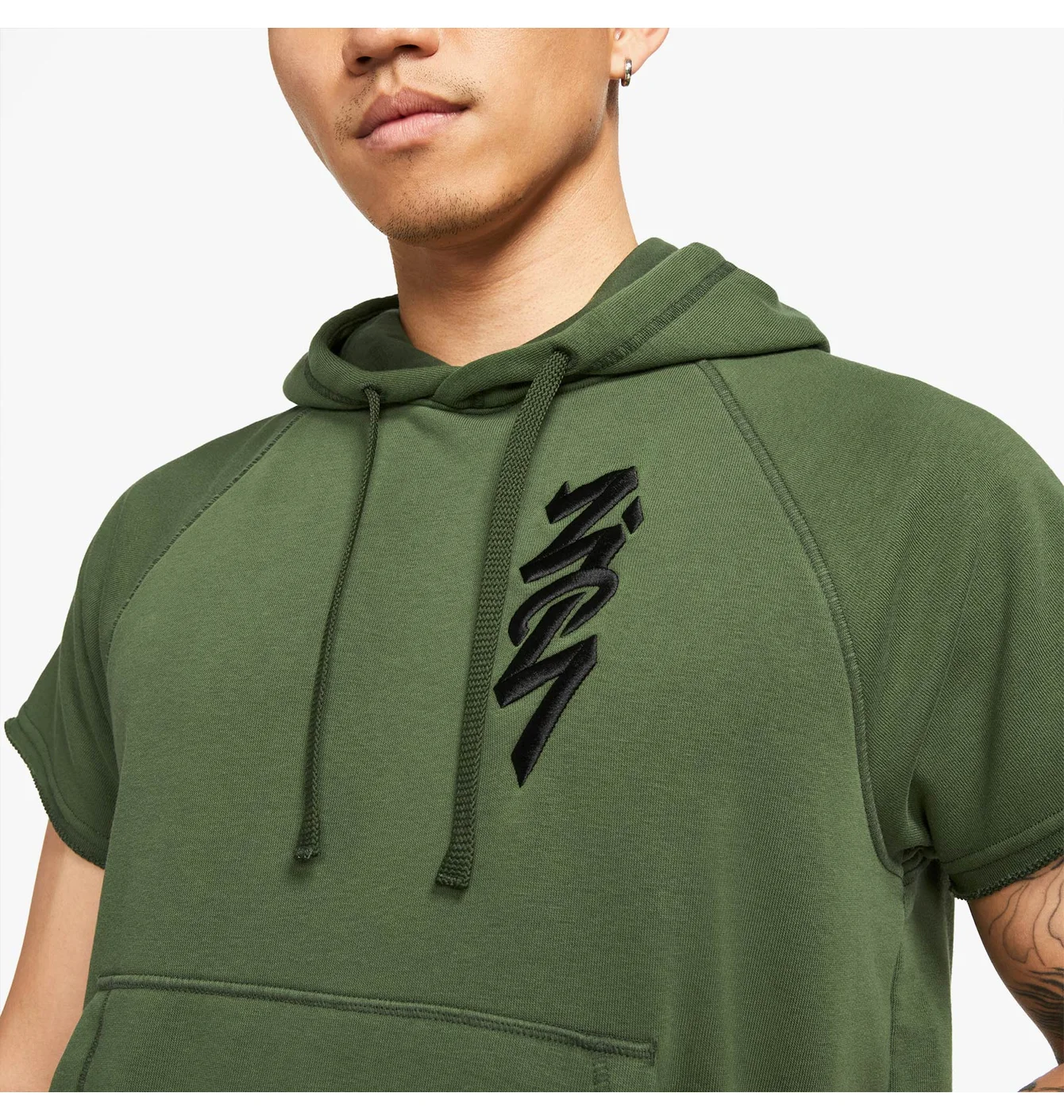 Худі чоловіче Air Jordan Zion Cutoff Olive DA9842-335