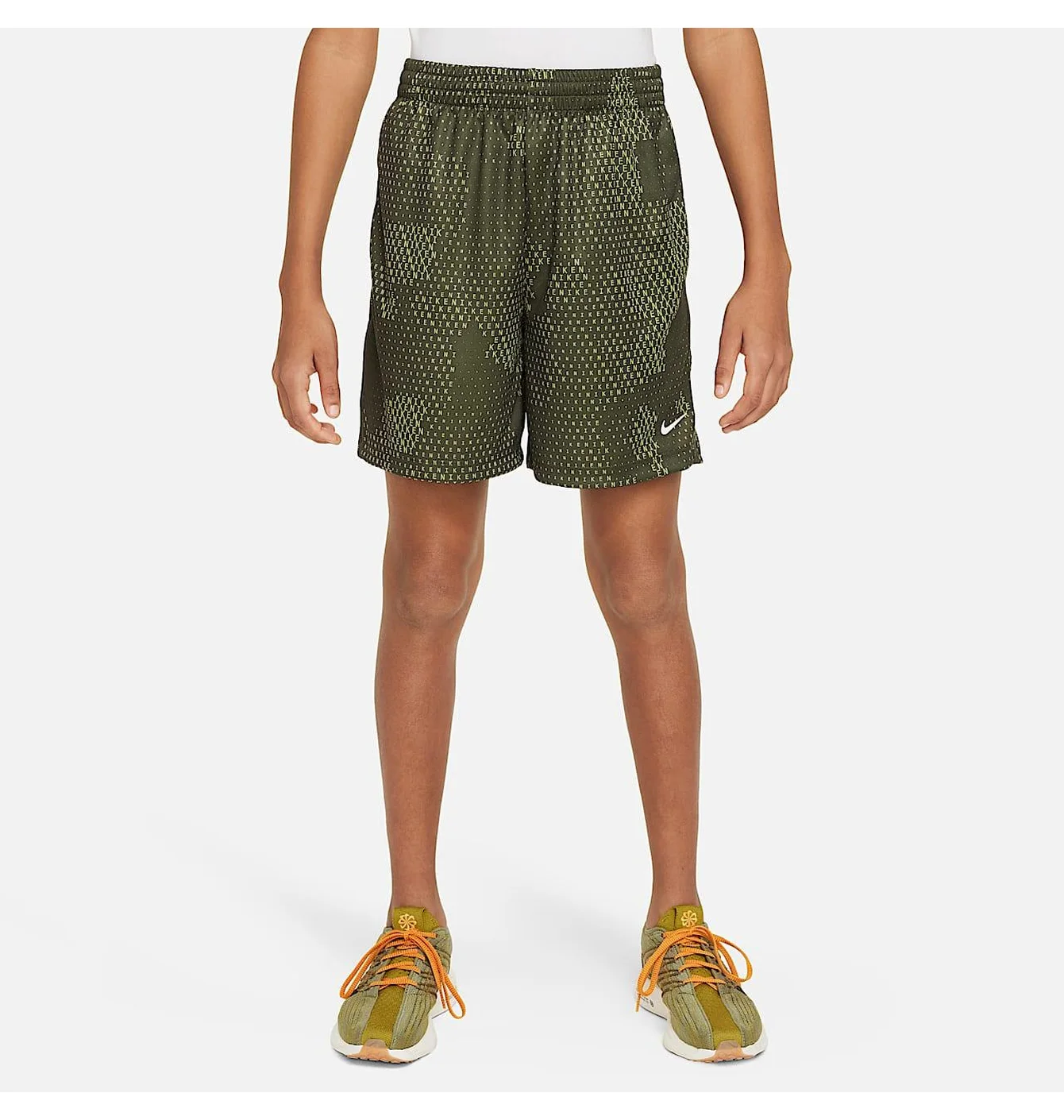 Шорти дитячі Nike Multi Older Kids (Boys) Dri-Fit Shorts Camo/Green FN8696-325