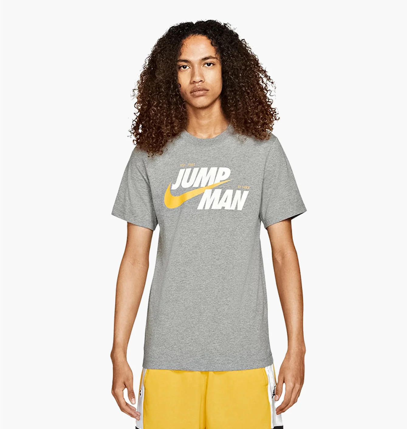 Футболка чоловіча Air Jordan M J Jmpmn Gfx Ss Crew 2 Grey DM3219-091
