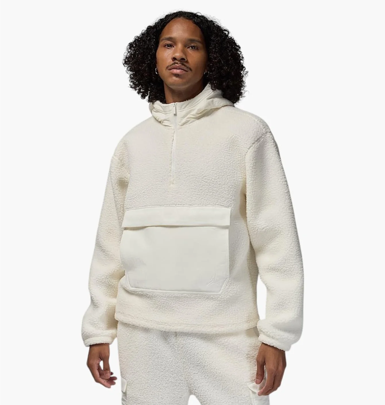 Худі чоловіче Air Jordan Sherpa Beige FV7452-133