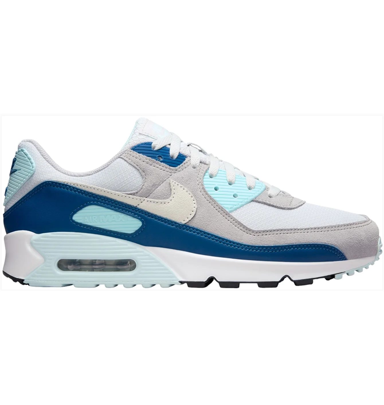 Кросівки чоловічі Nike Air Max 90 Grey/Blue FN6958-001