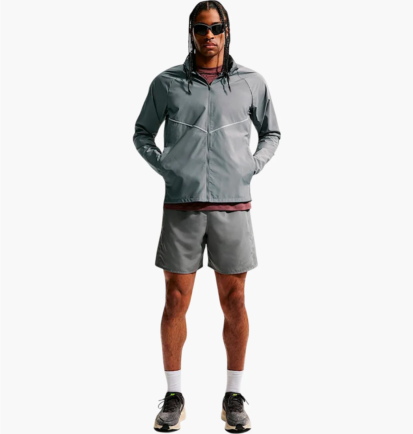Куртка чоловіча Nike Miler Grey IF2369-084