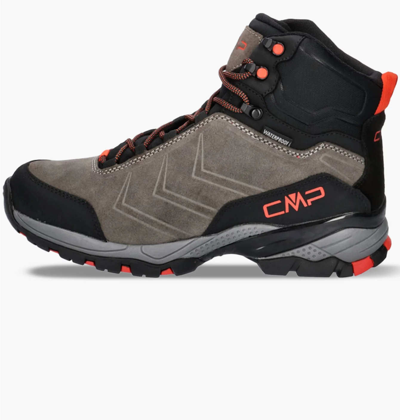 Черевики чоловічі CMP Melnick Mid Trekking Shoes Wp Grey 3Q18587-Q906