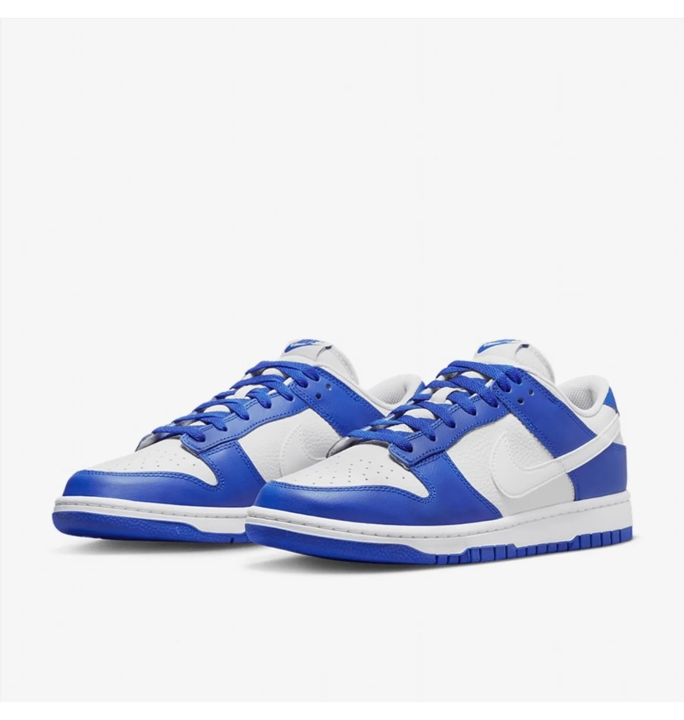 Кросівки унісекс Nike Sportswear Dunk Low White/Blue FN3416-001