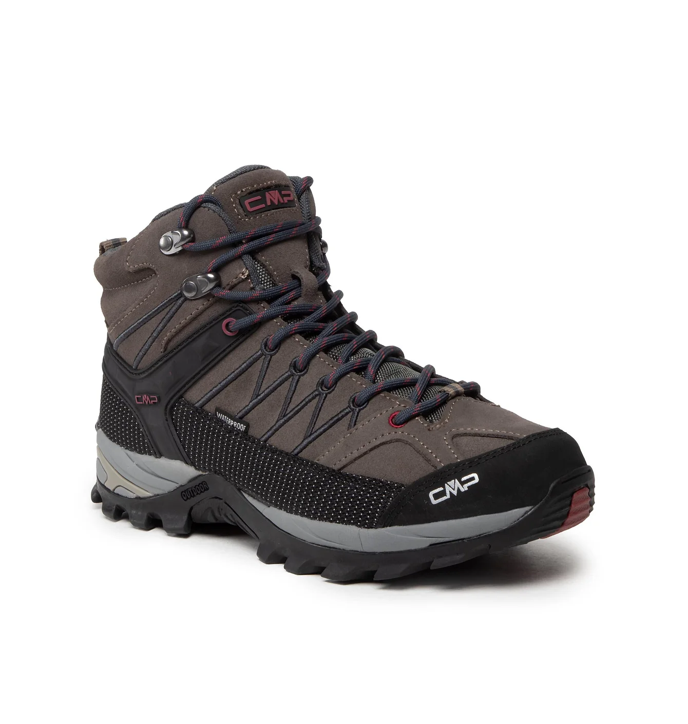 Черевики чоловічі Cmp Rigel Mid Trekking Shoe Wp Grey 3Q12947-02PD