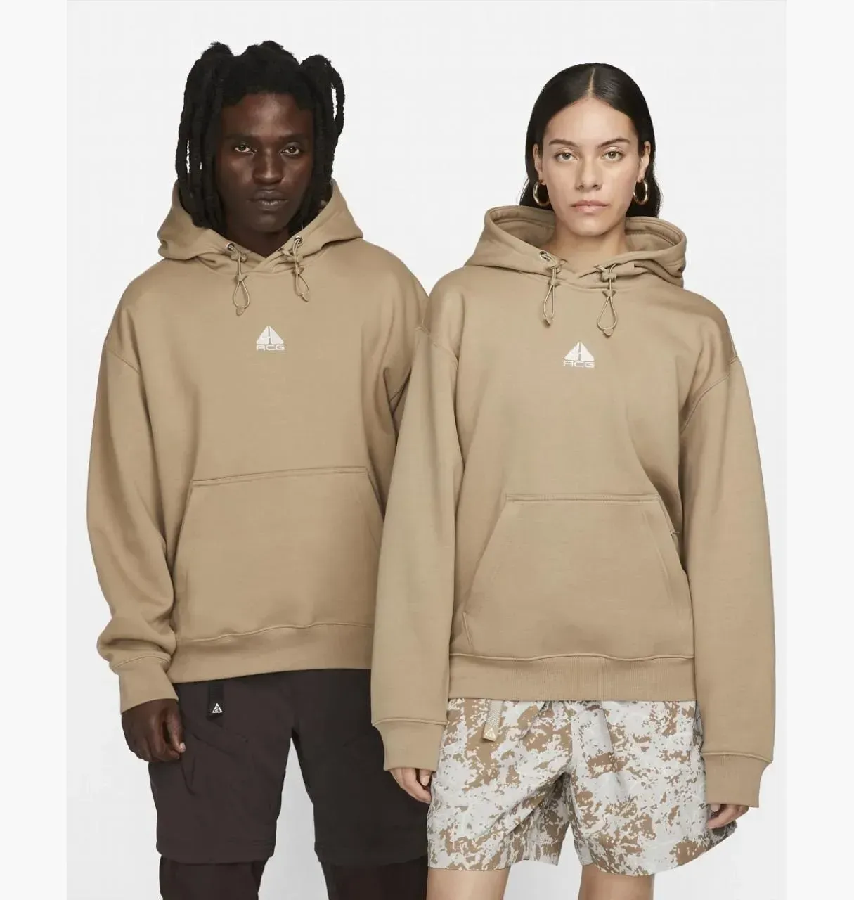Бомбер унісекс Nike Nike Acg Therma-Fit Fleece Pullover Hoodie Beige (DH3087-246)