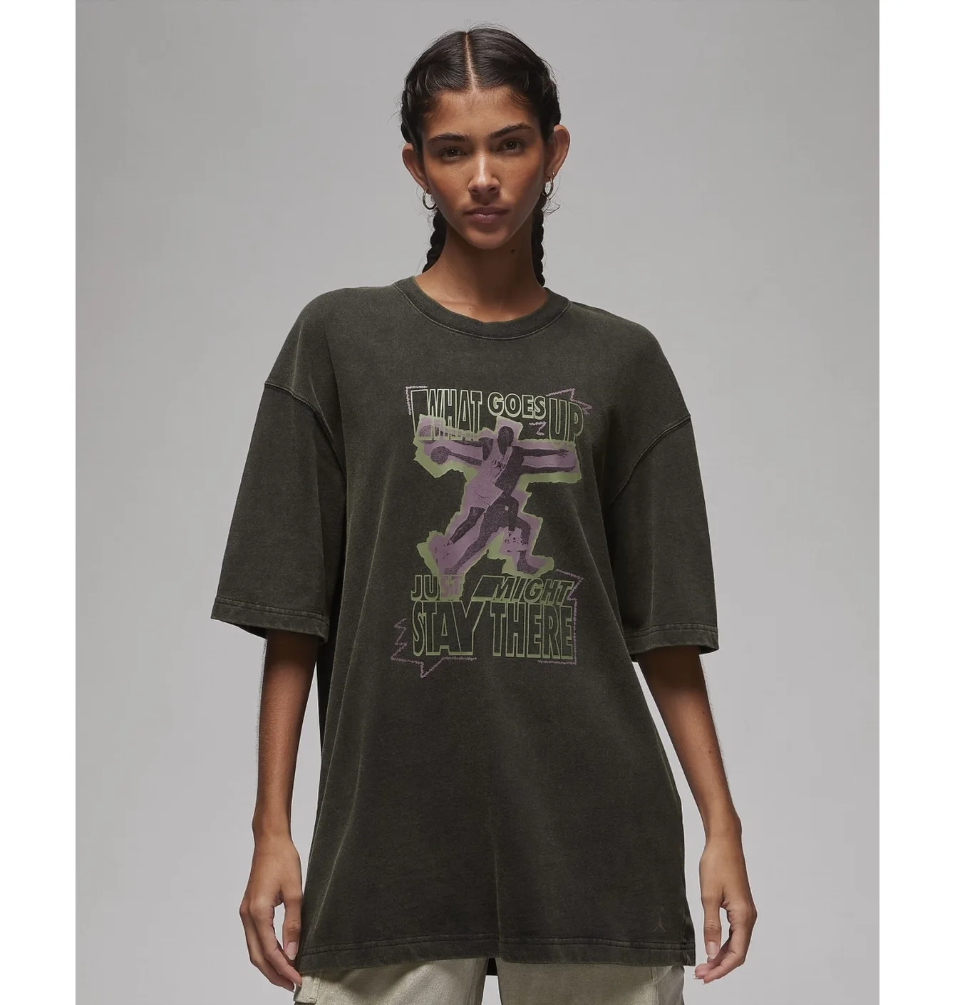 Футболка жіноча Air Jordan Oversized T-Shirt Black FD7208-010