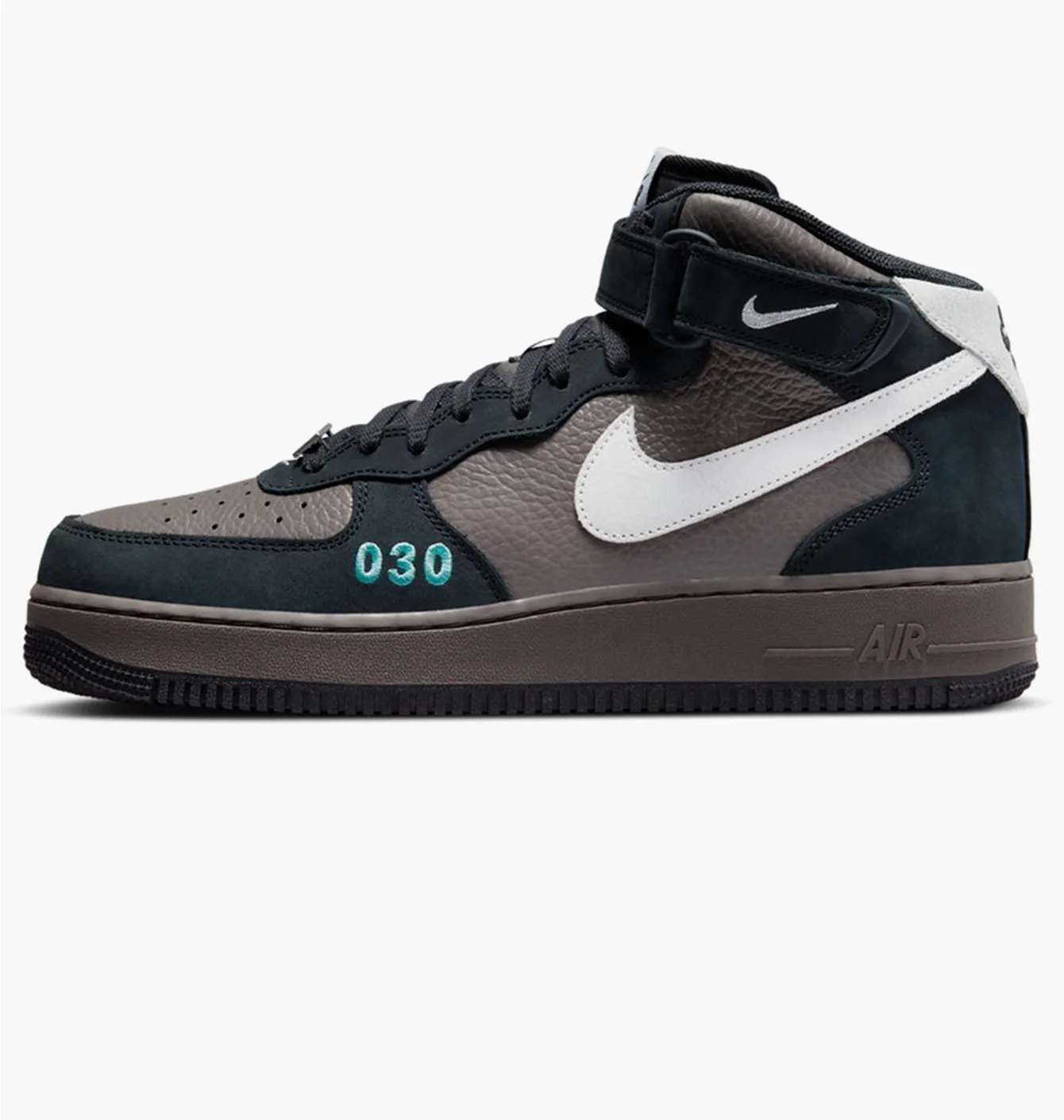 Кросівки чоловічі Nike Air Force 1 Mid Nh 2 Brown/Black Dr0296-200