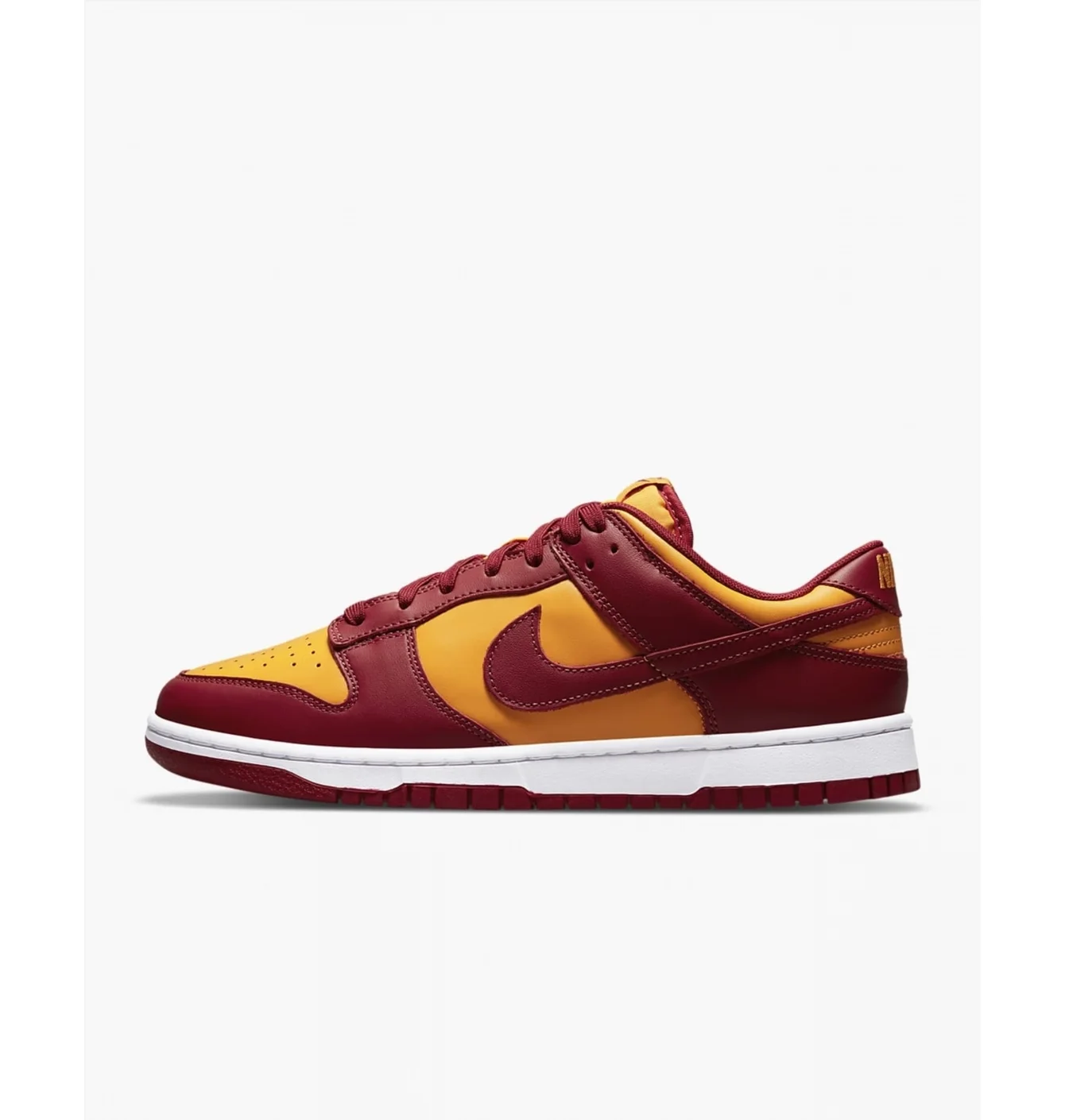 Кросівки чоловічі Nike Dunk Low Retro Bordo/Orange Dd1391-701
