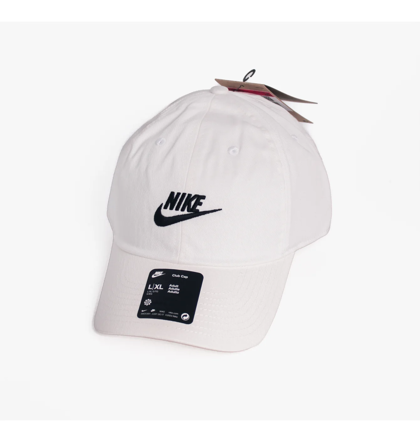 Кепка чоловіча Nike Curved Visor Cap White FB5368-100