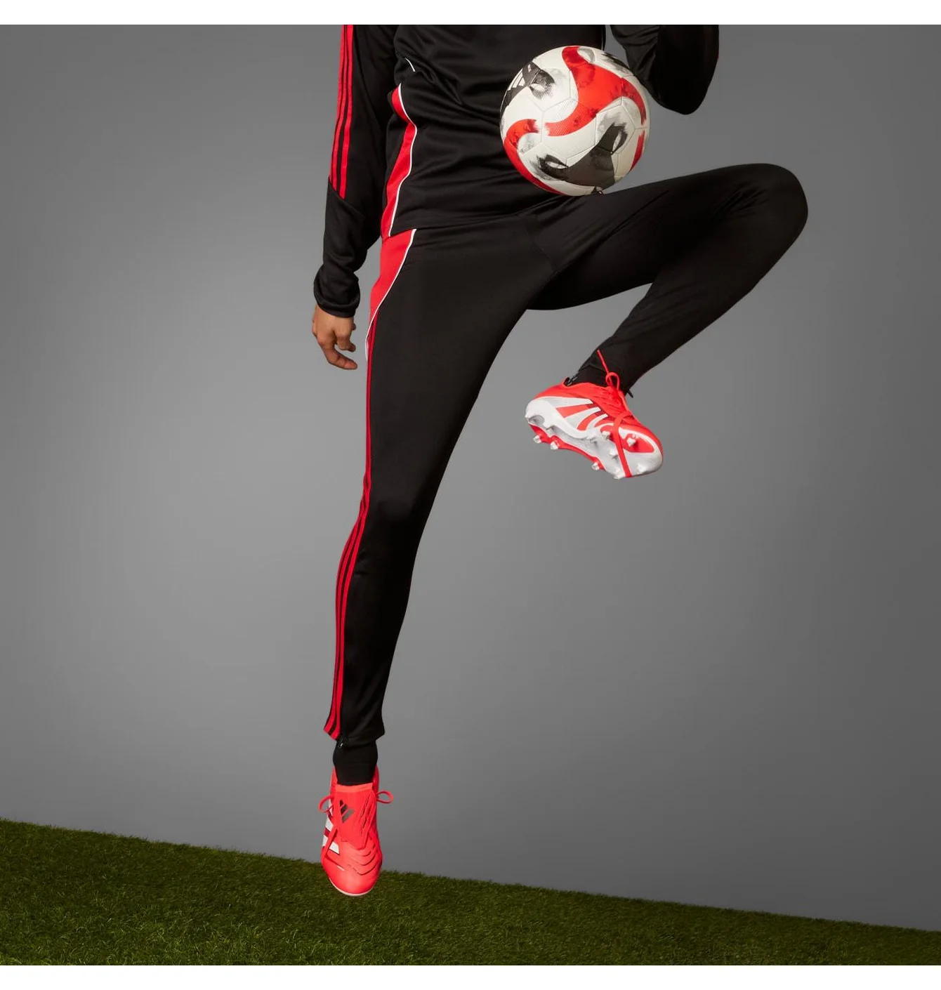 Бутси унісекс Adidas Predator League Ft Fg/Mg Red ID1319
