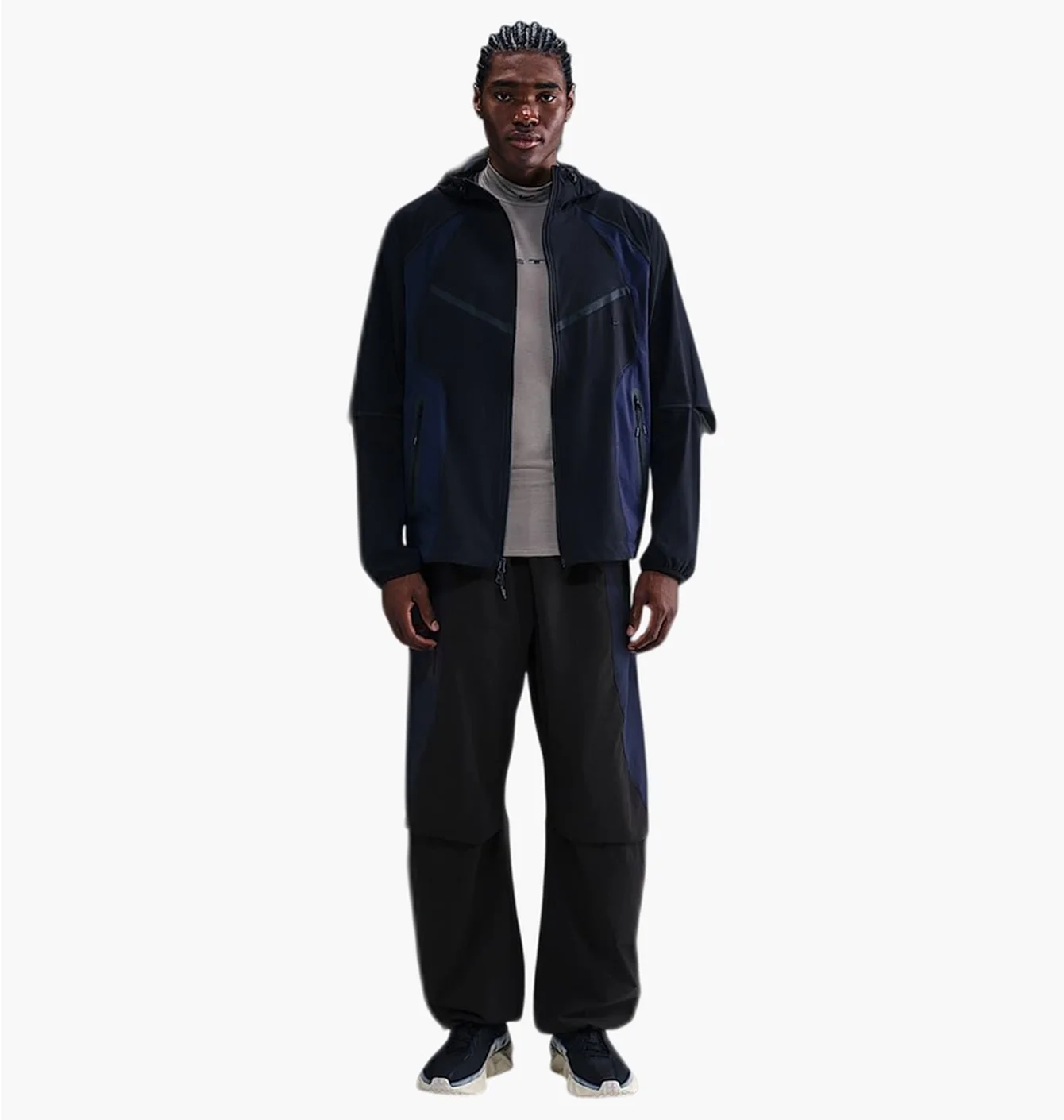 Штани чоловічі Nike Tech MenS Dri- F I T Woven Color- Block Oversized Pants Black IH8466-010