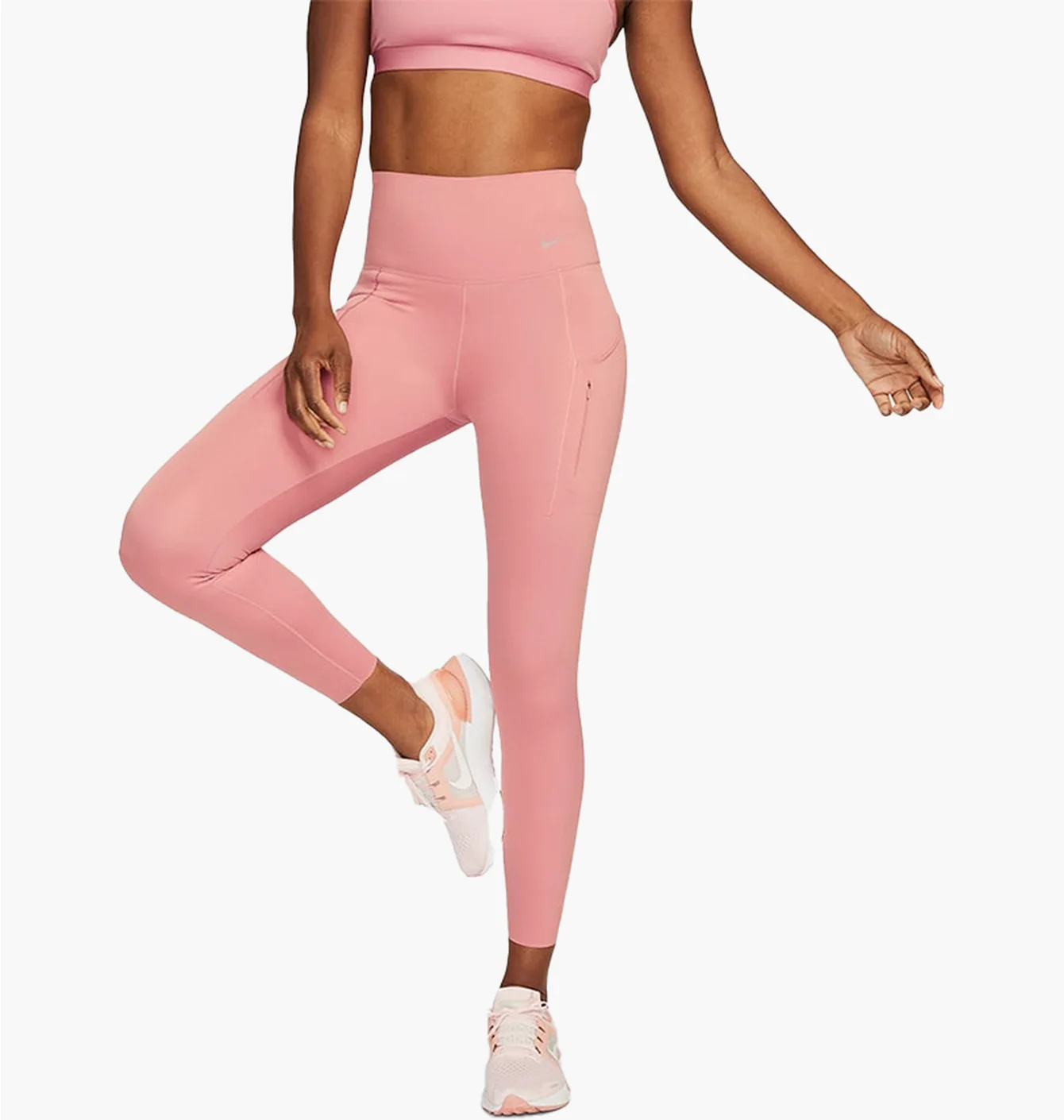 Легінси жіночі Nike Go Dri Fit Pink DQ5636-618