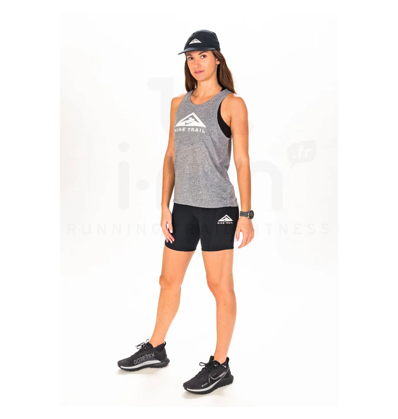 Майка жіноча Nike Dri-Fit Trail Tank Grey DM7571-064
