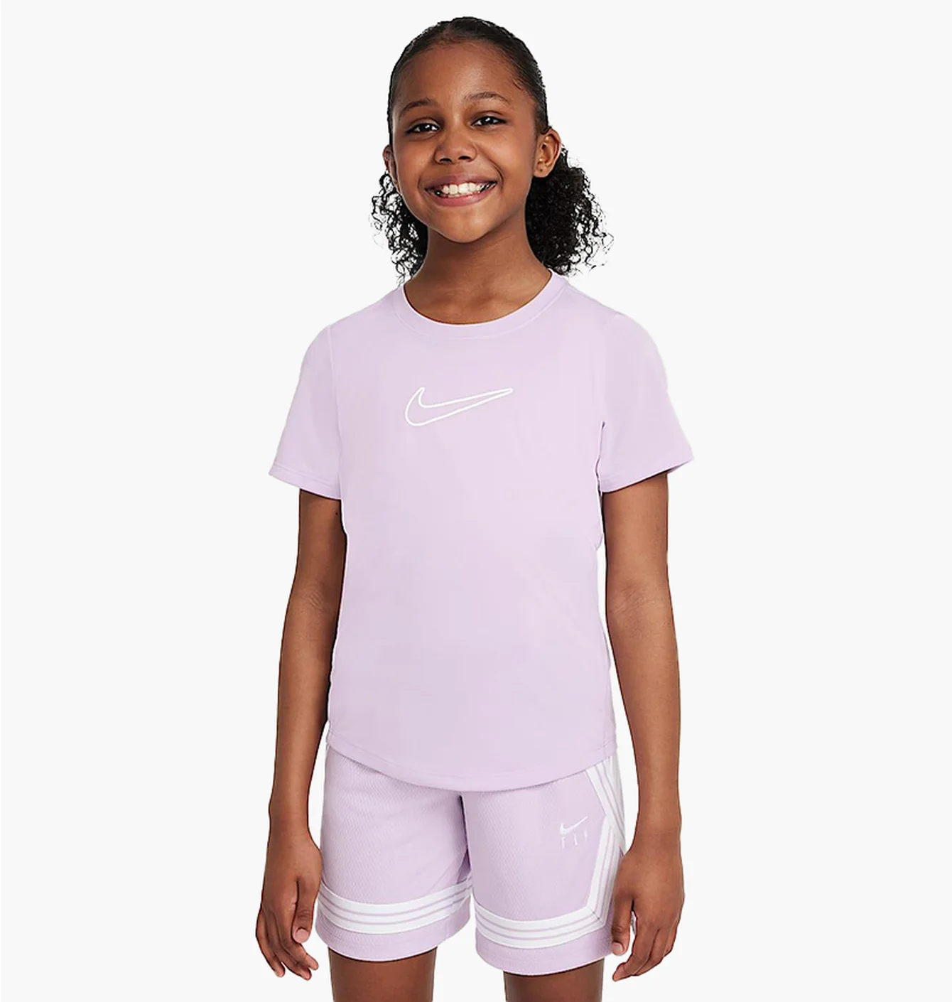 Футболка дитяча Nike Dri-Fit Short-Sleeve Top Pink FZ5600-537