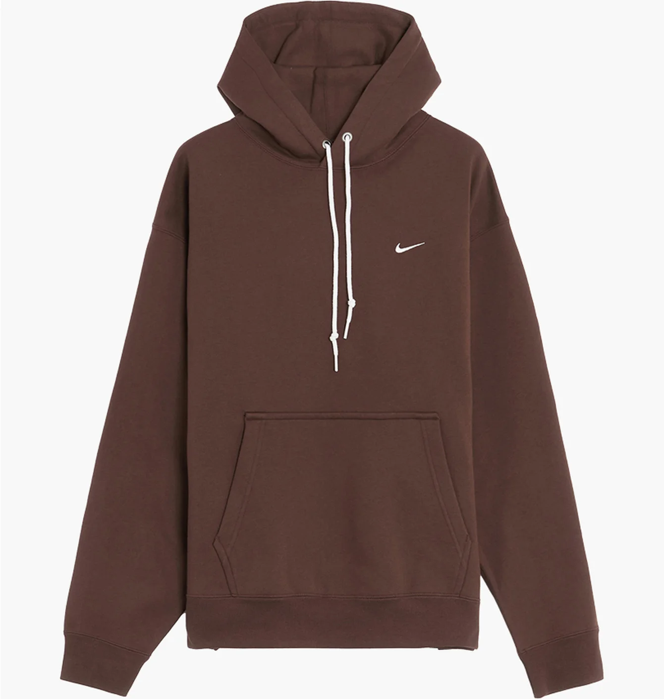 Худі чоловіче Nike Solo Swoosh Fleece Hoodie Brown DX1355-237