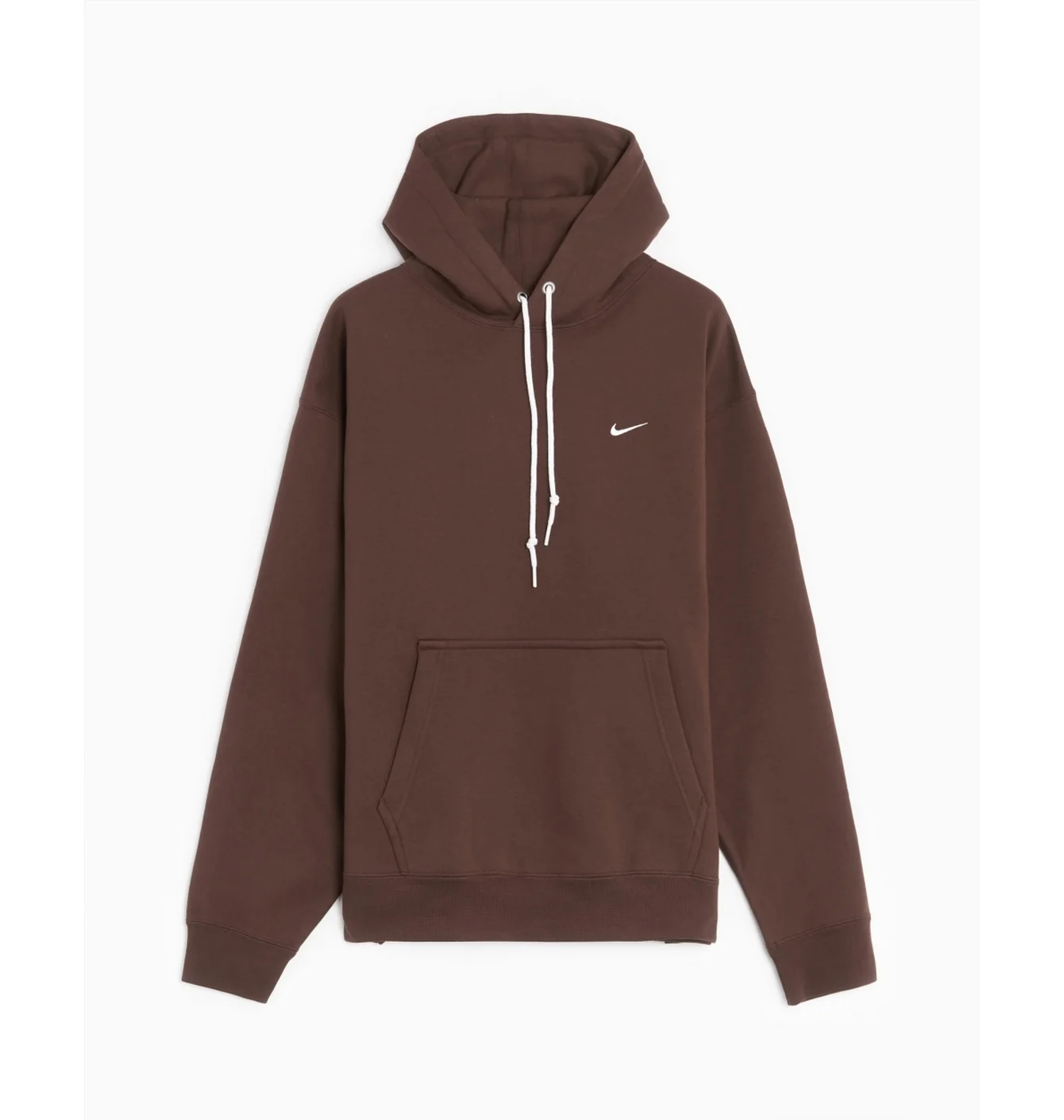 Худі чоловіче Nike Solo Swoosh Fleece Hoodie Brown DX1355-237
