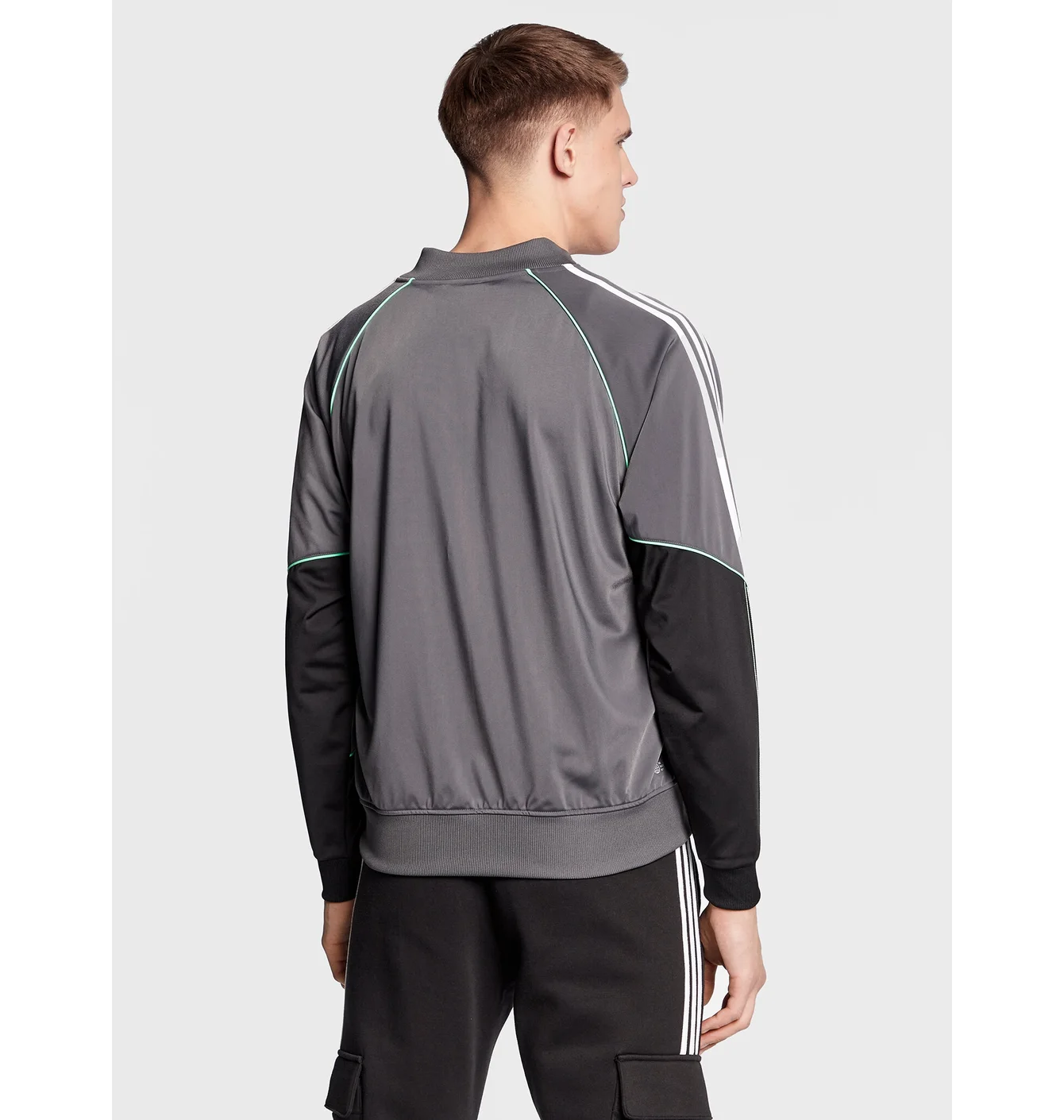 Олімпійка чоловіча Adidas Zip Grey HI3002