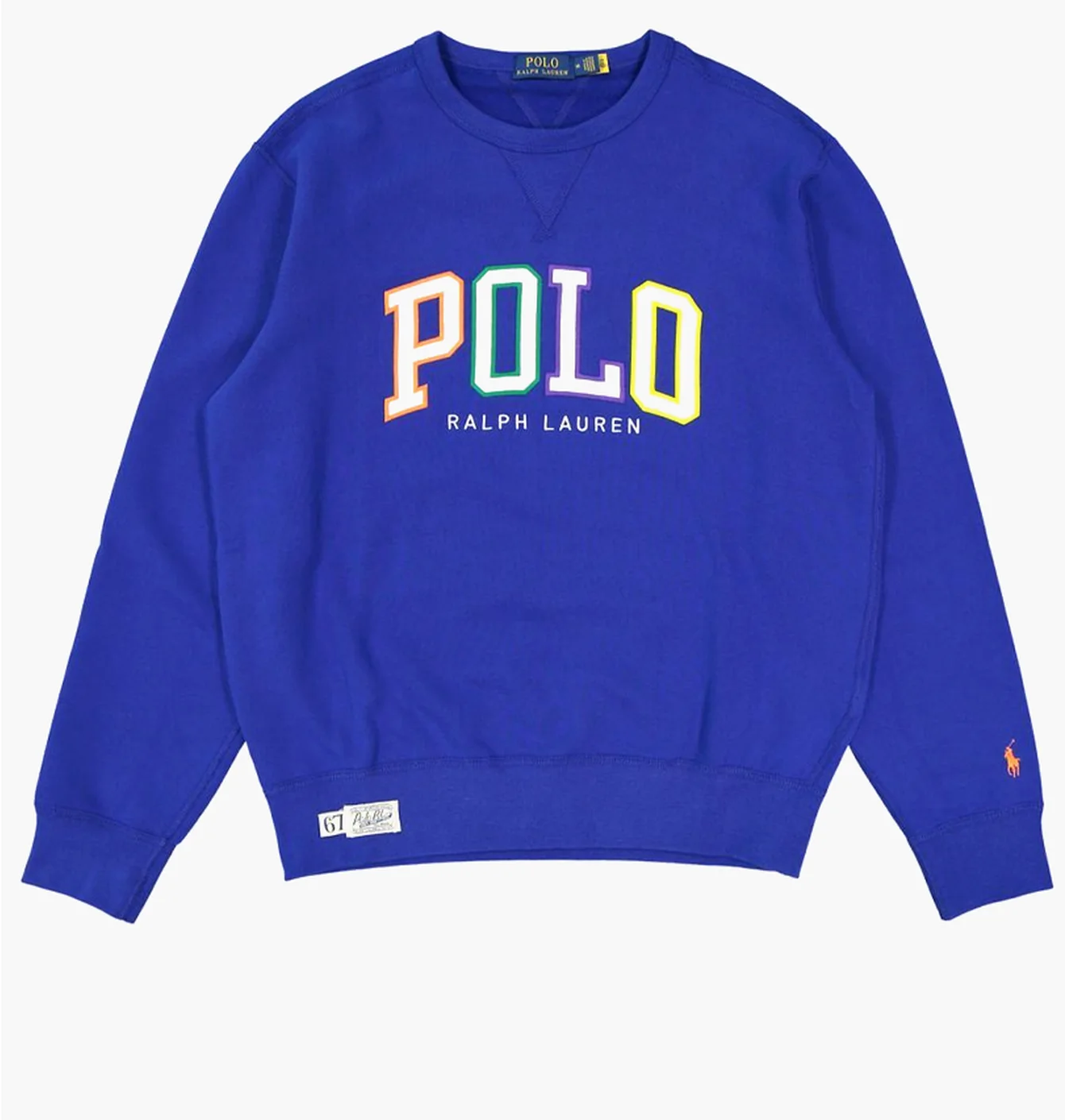 Світшот чоловічий Ralph Lauren Polo Fleece Logo Sweatshirt Blue 710890191003