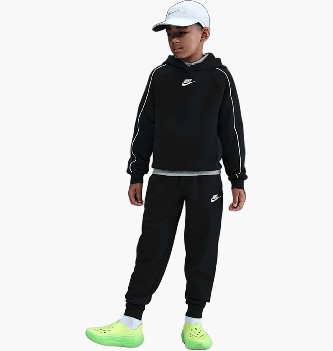 Спортивний костюм дитячий Nike Club Flc Hdy Black HQ9318-010