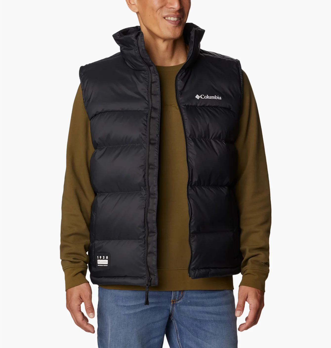 Жилетка чоловіча Columbia Bulo Point II Down Vest Black WM8416-009
