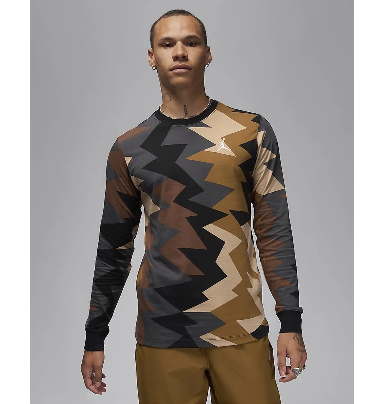 Лонгслів чоловічий Air Jordan T-Shirt Flight Mvp Multi FD7006-200