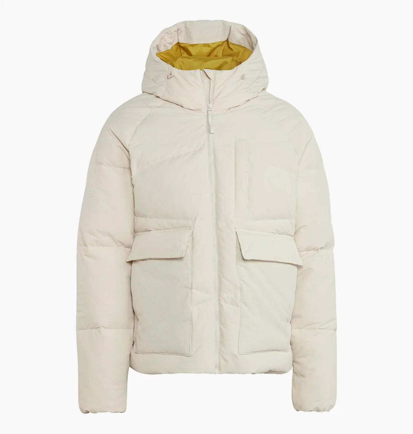 Пуховик чоловічий Adidas Big Baffle Down Jacket Beige HN9929