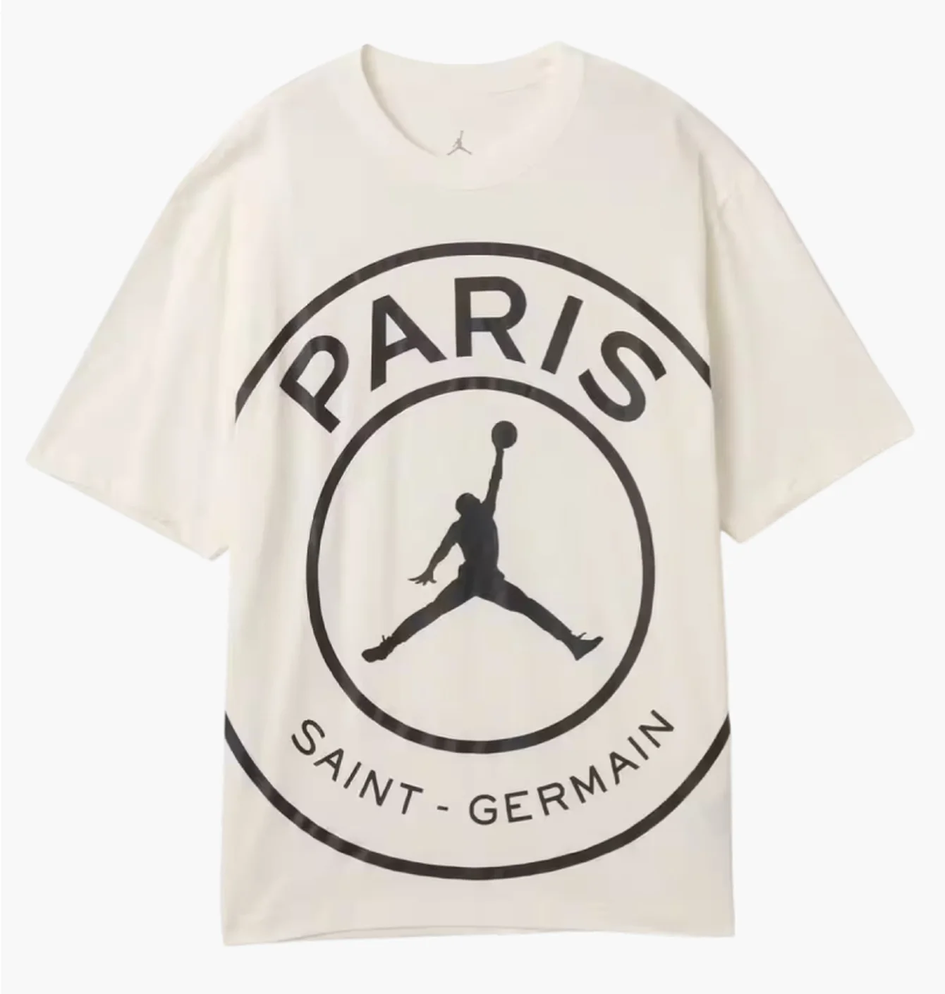 Футболка чоловіча Air Jordan Psg Ss Logo White HV3411-133