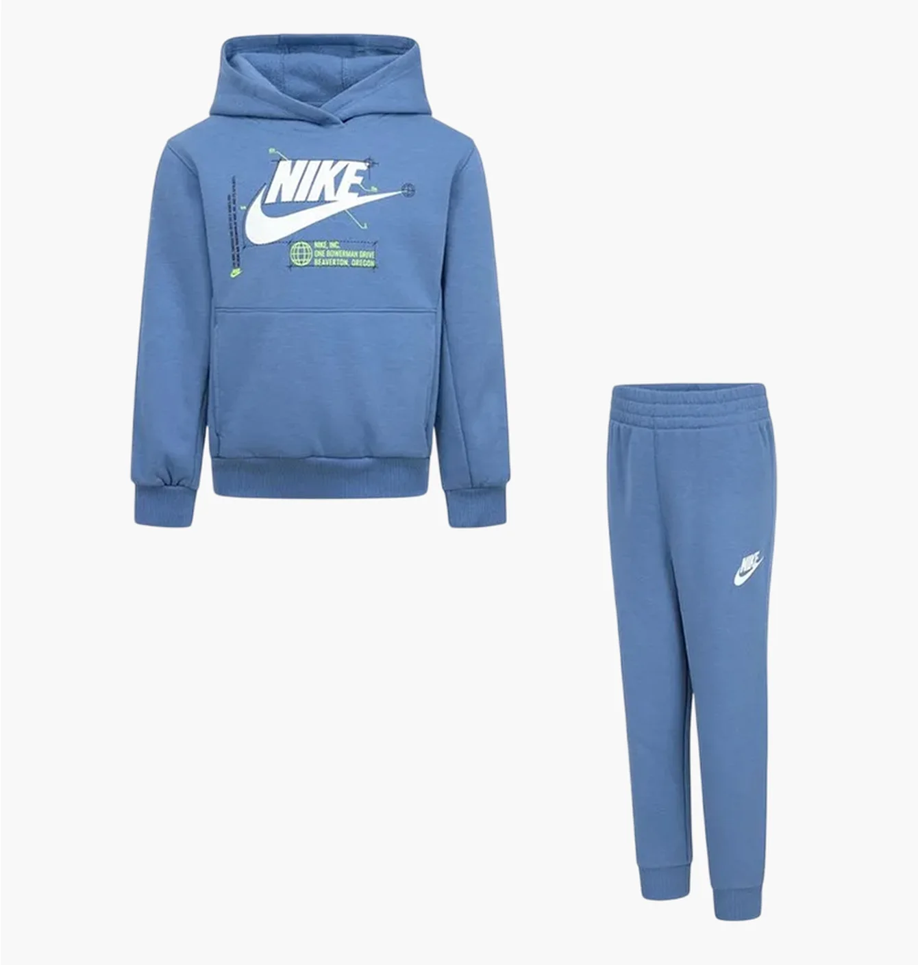 Спортивний костюм дитячий Nike Futura Blue 86M350-BKZ