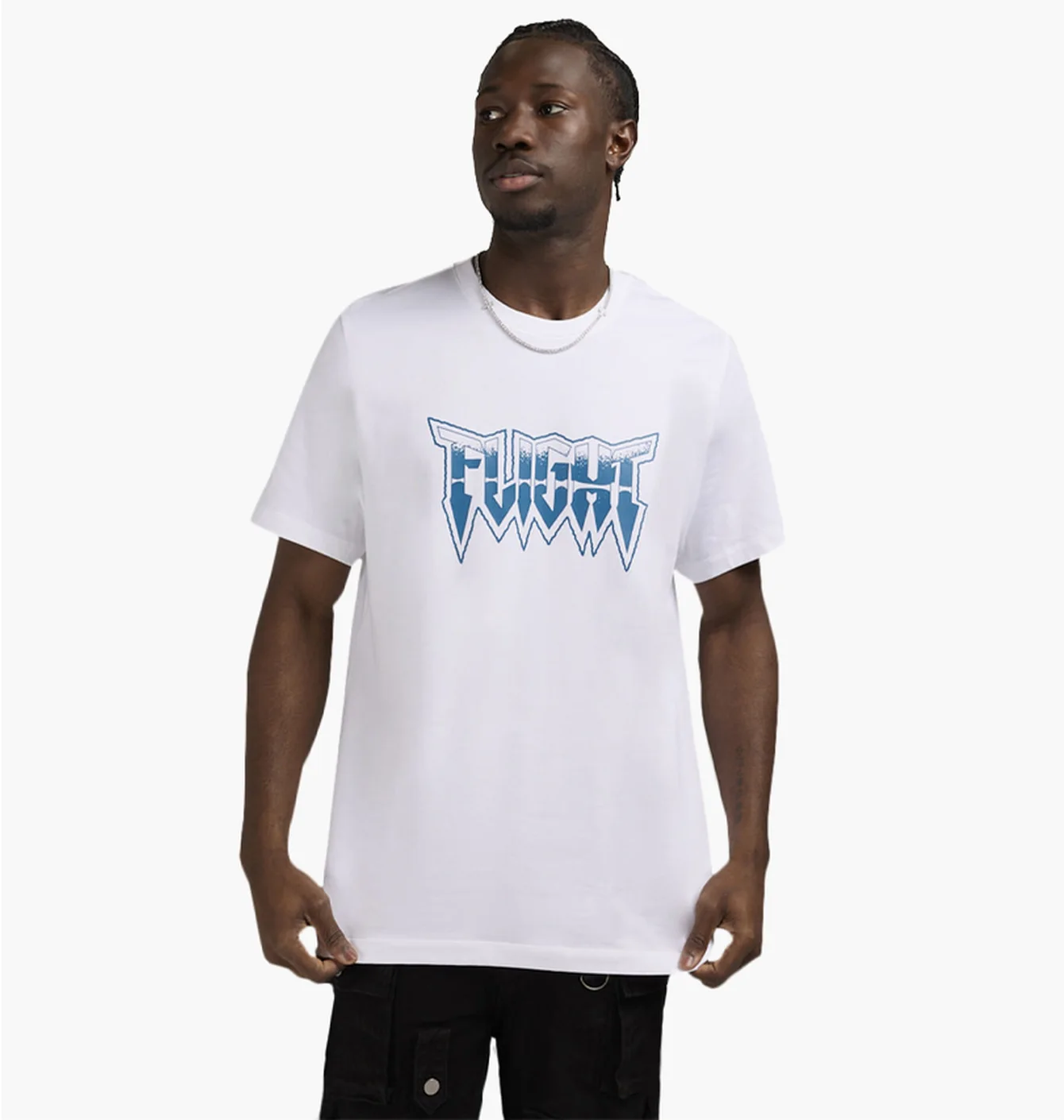 Футболка чоловіча Air Jordan Brand Felt Skull Tee White FN6023-100