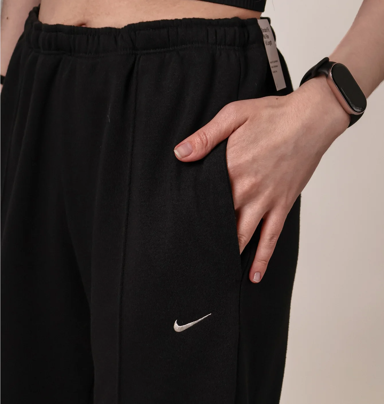 Штани жіночі Nike Sportswear Chill Terry Black HF6457-010
